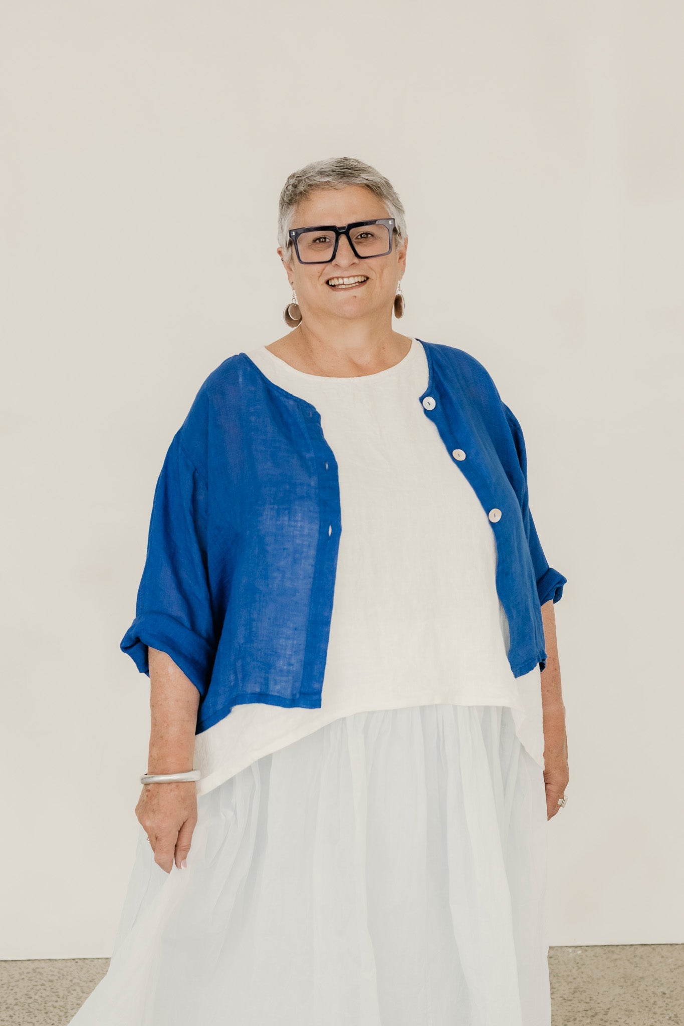 Doto Jacket - Gauze Linen - MegbyDesign