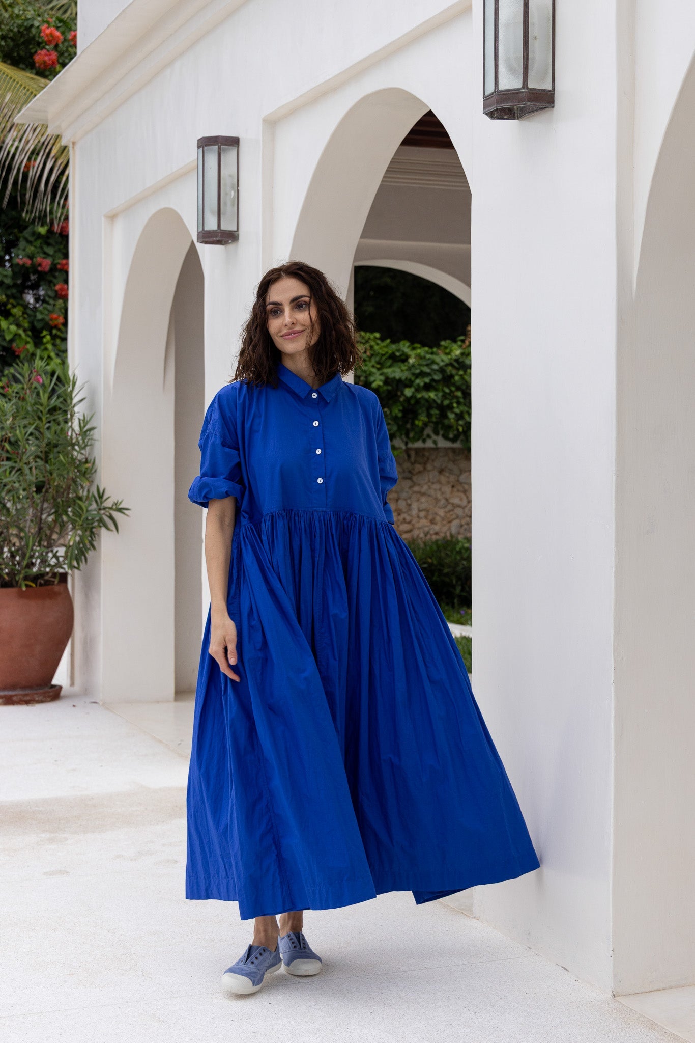 Edith Dress - Cotton Poplin Edith Dress - Cotton Poplin