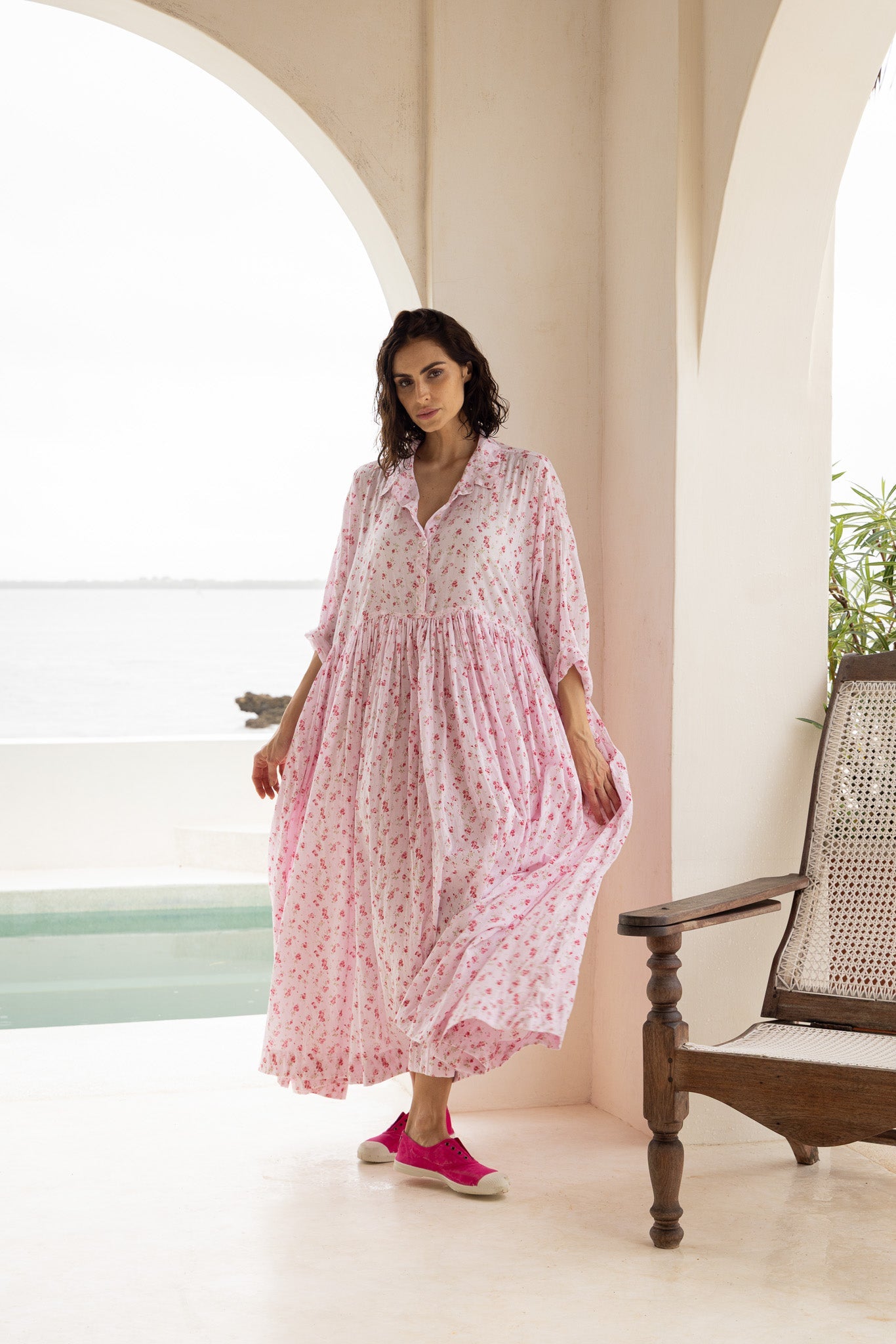 Edith Dress - Cotton Voile - MegbyDesign