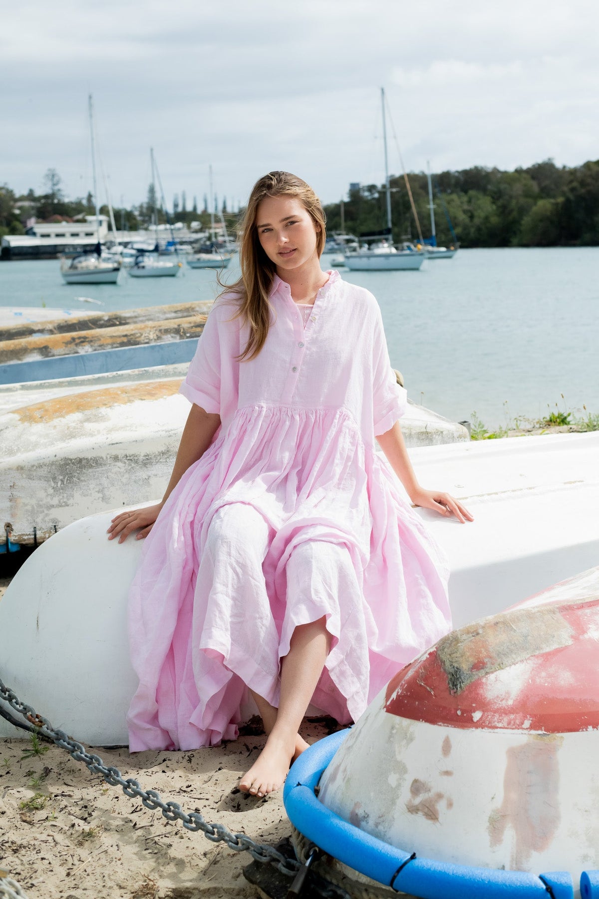 Edith Dress - Linen - MegbyDesign