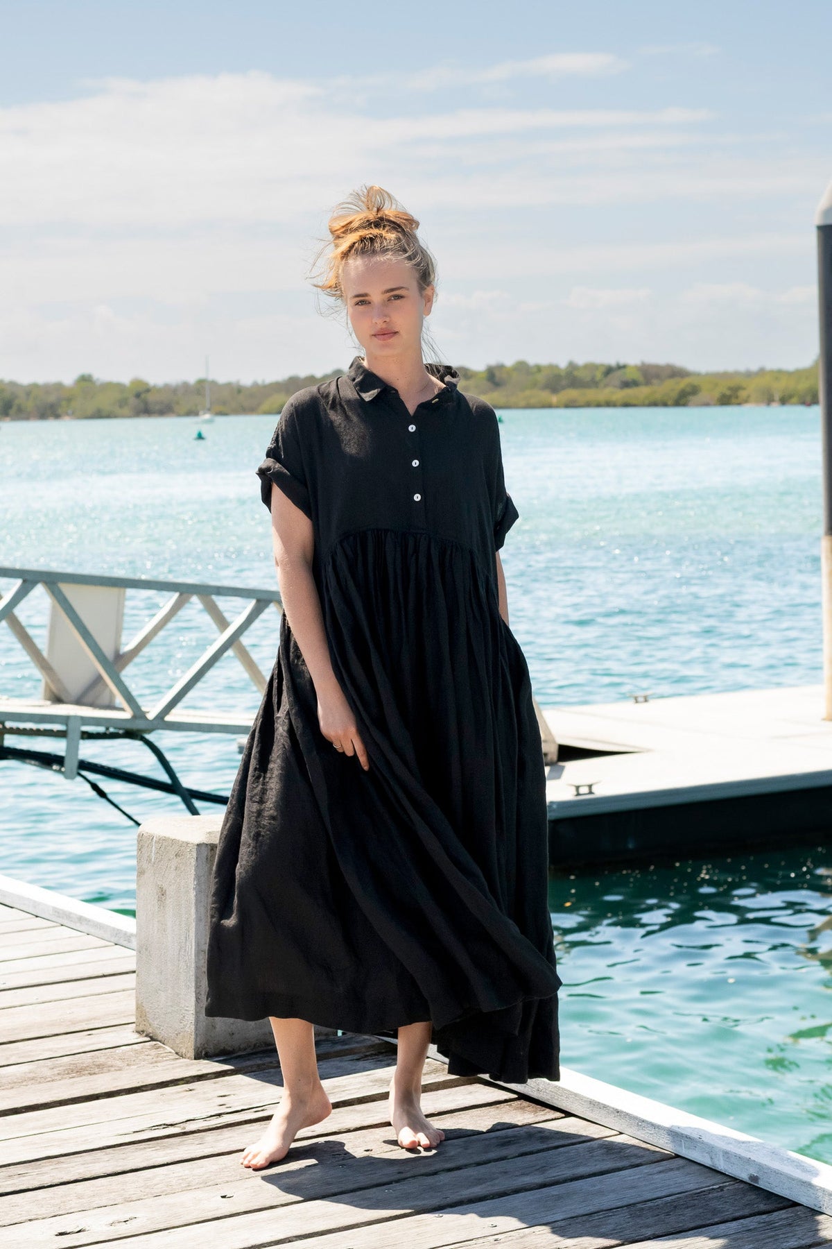 Edith Dress - Linen - MegbyDesign