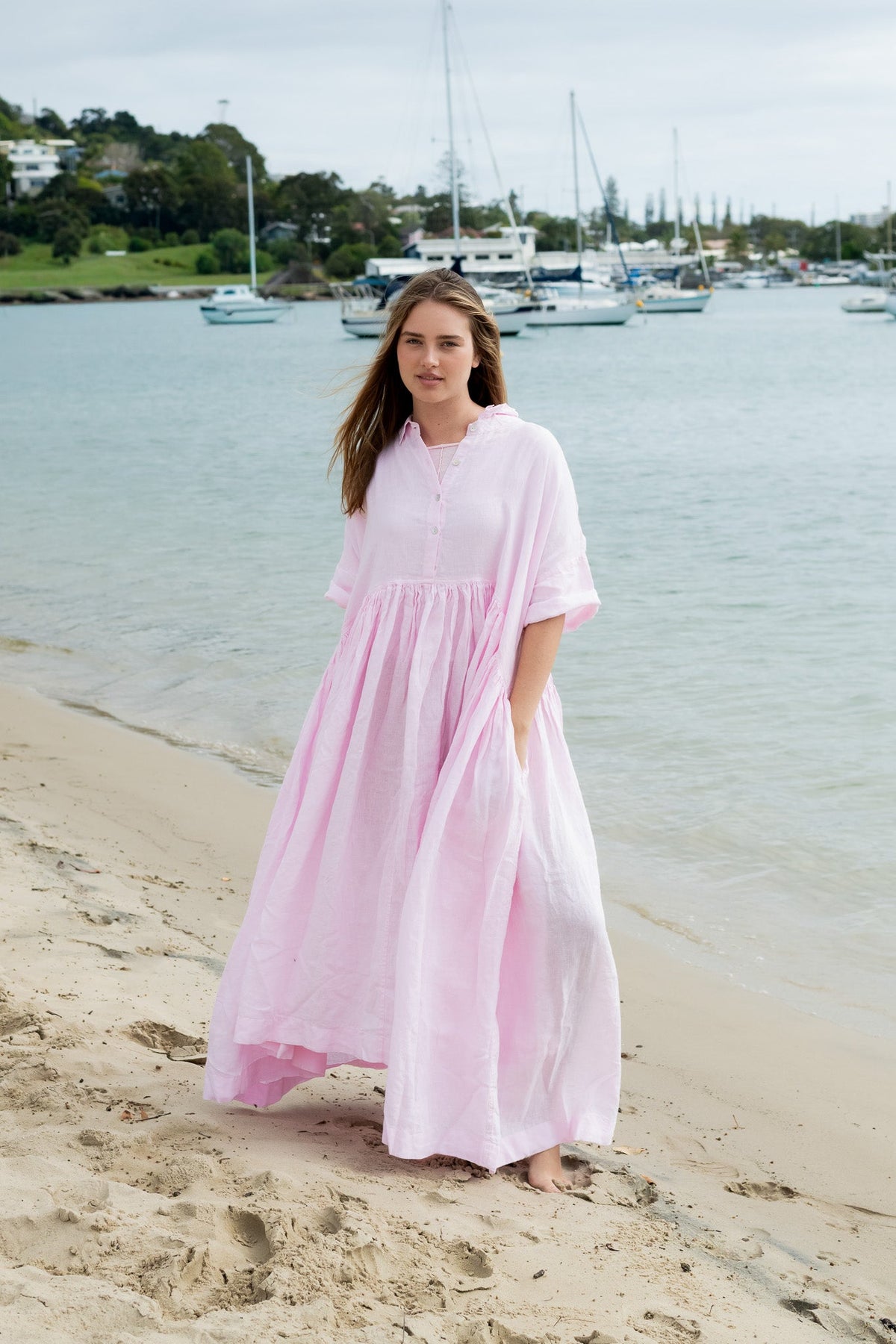 Edith Dress - Linen - MegbyDesign