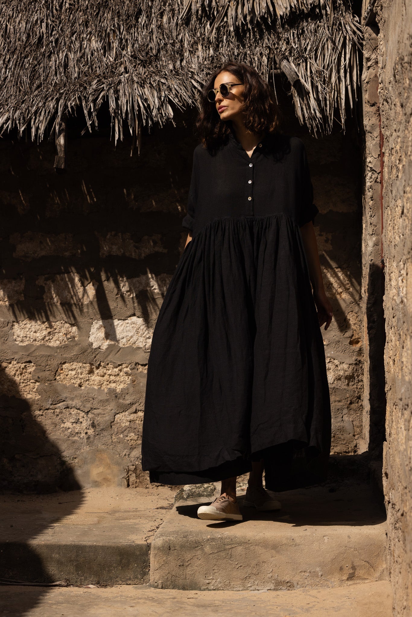 Edith Dress - Linen - MegbyDesign
