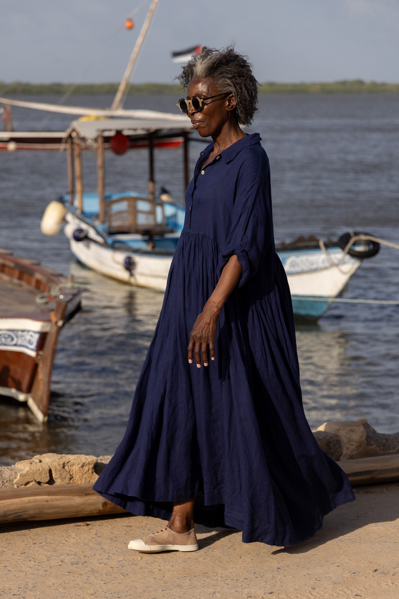 Edith Dress - Linen - MegbyDesign