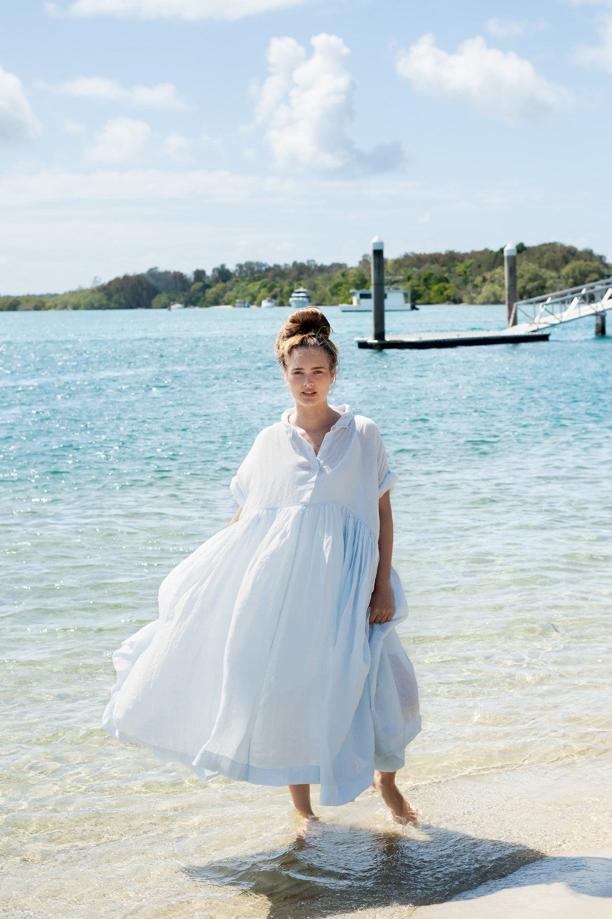 Edith Dress - Linen - MegbyDesign