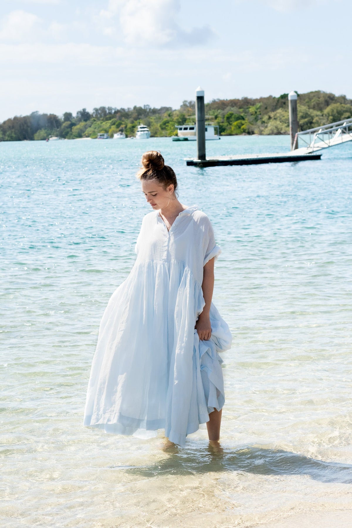 Edith Dress - Linen - MegbyDesign