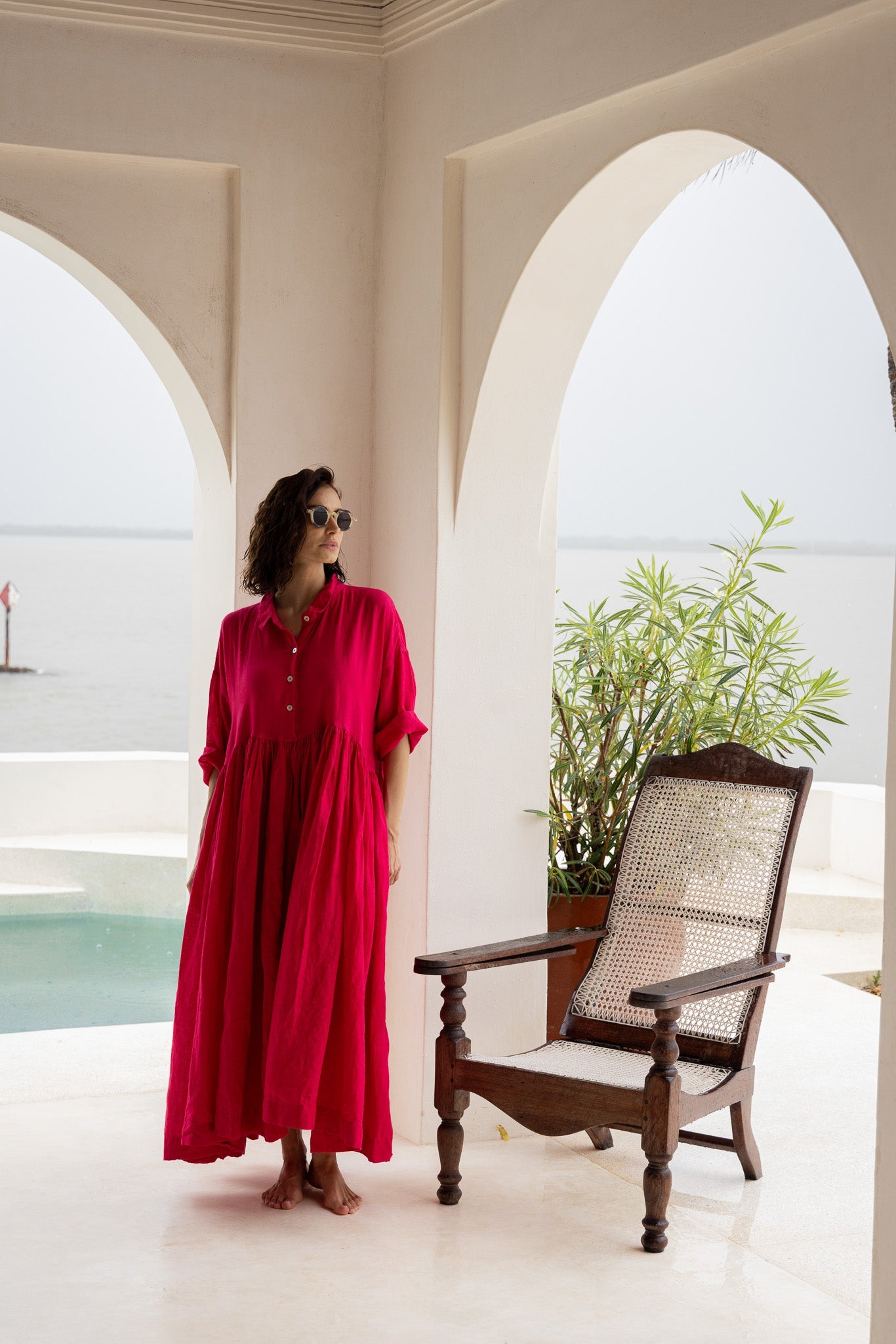 Edith Dress - Linen - MegbyDesign