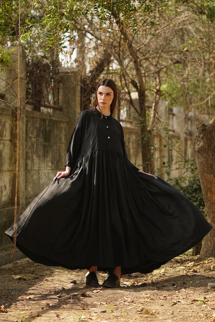 Edith Long Dress - Silk - MegbyDesign