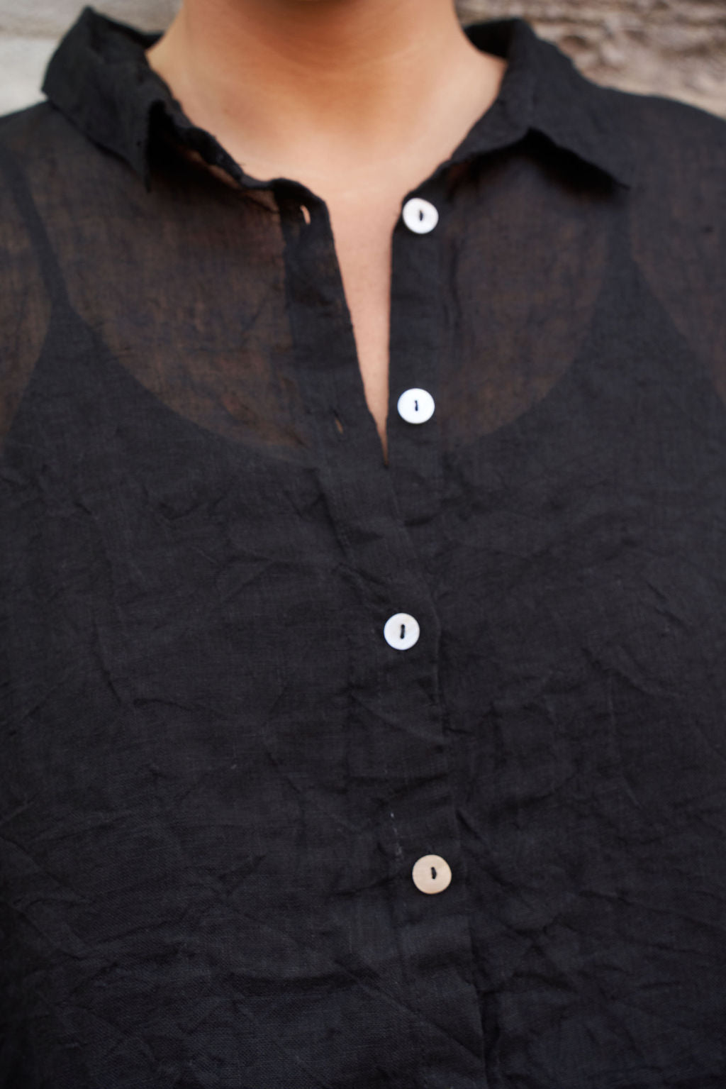 Ella Shirt - Gauze Linen - MegbyDesign