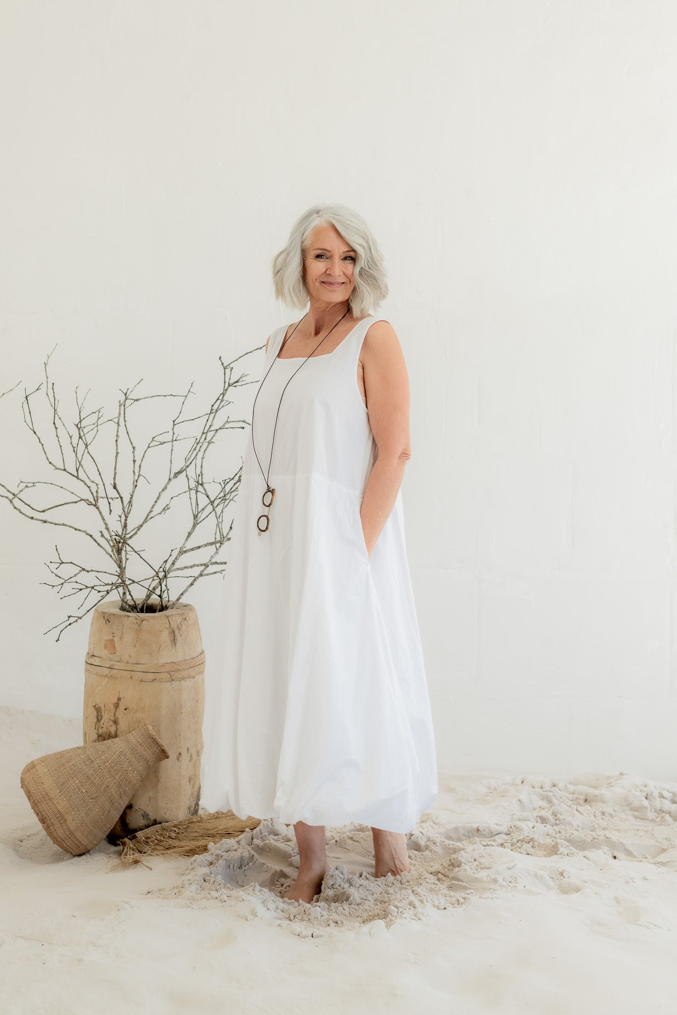 Fitzroy Dress - Cotton Poplin - MegbyDesign