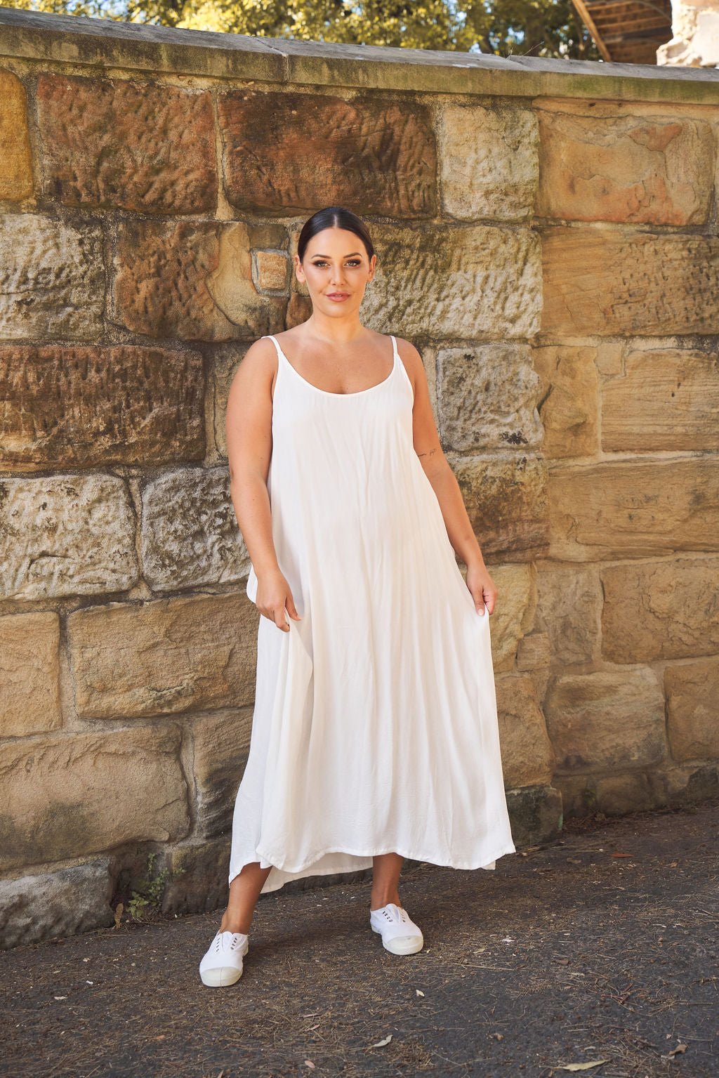 Gemma Slip Long - Bamboo Silk - MegbyDesign