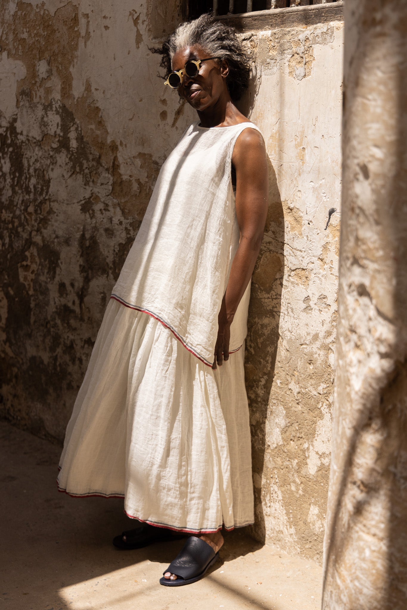 Gia Top - Gauze Linen - MegbyDesign