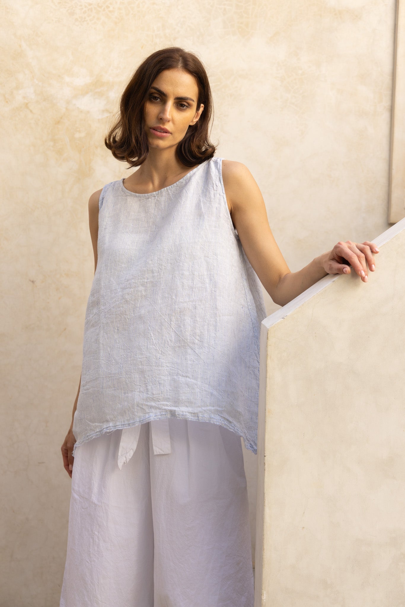 Gia Top - Linen - MegbyDesign