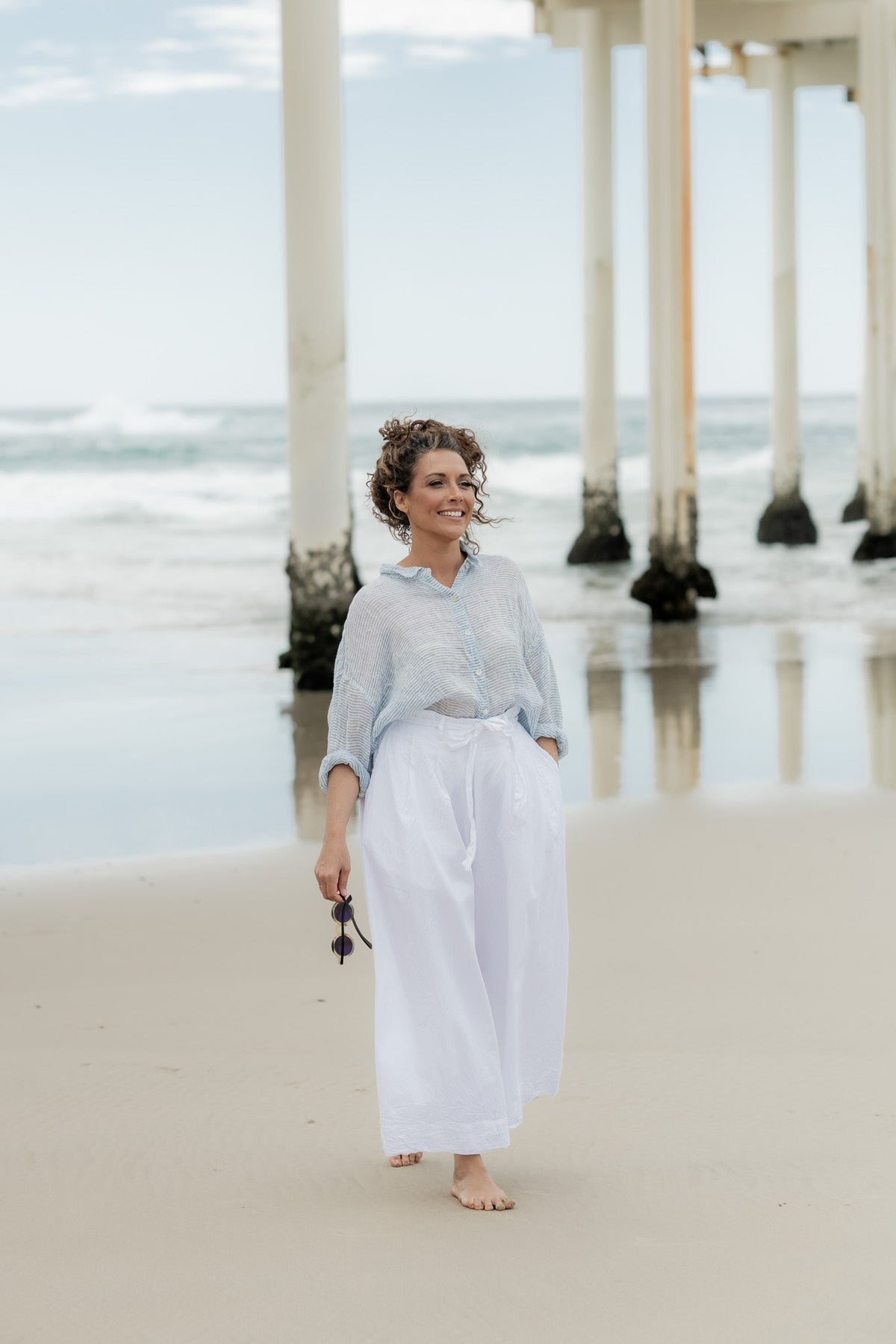 Hamilton Shirt - Gauze Linen - MegbyDesign