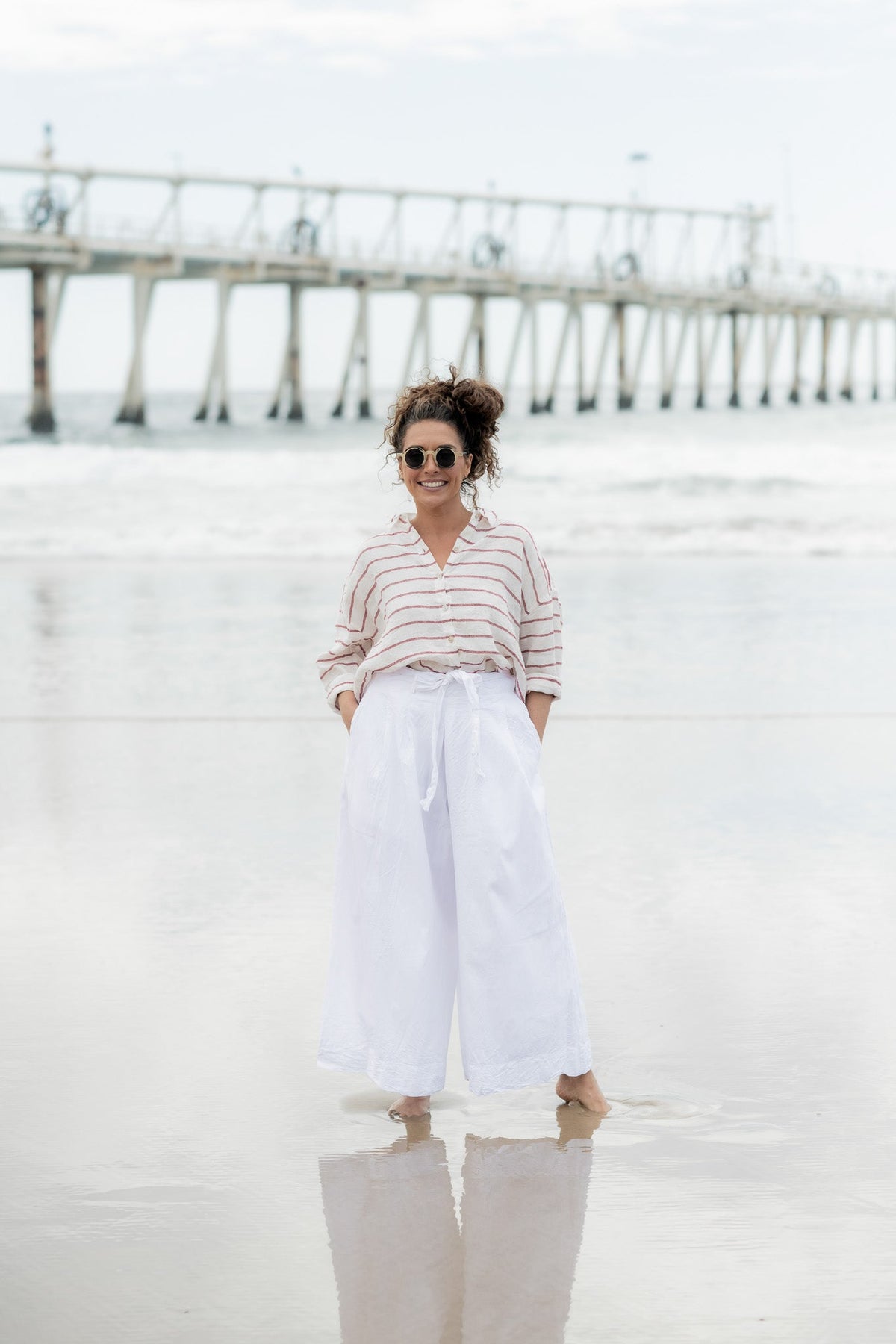 Harriet Trouser - Cotton Poplin - MegbyDesign