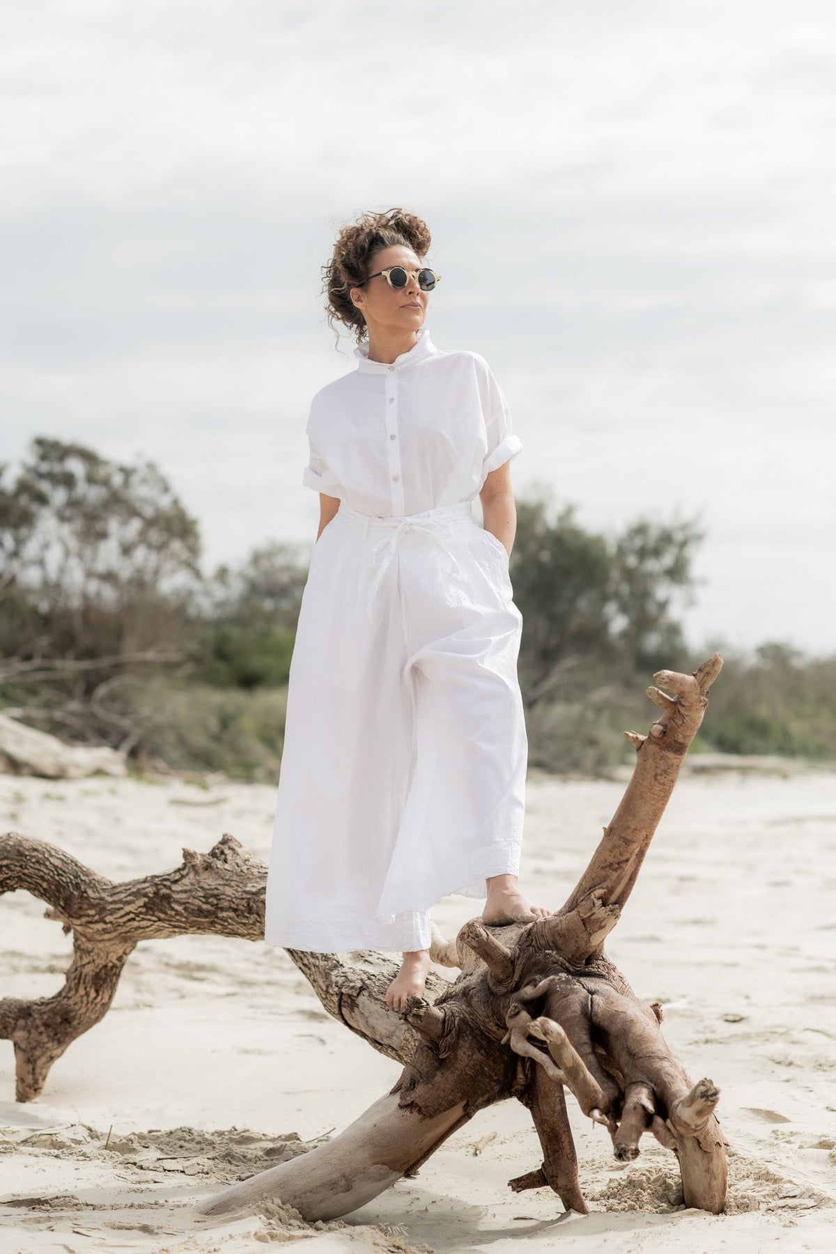 Harriet Trouser - Cotton Poplin - MegbyDesign