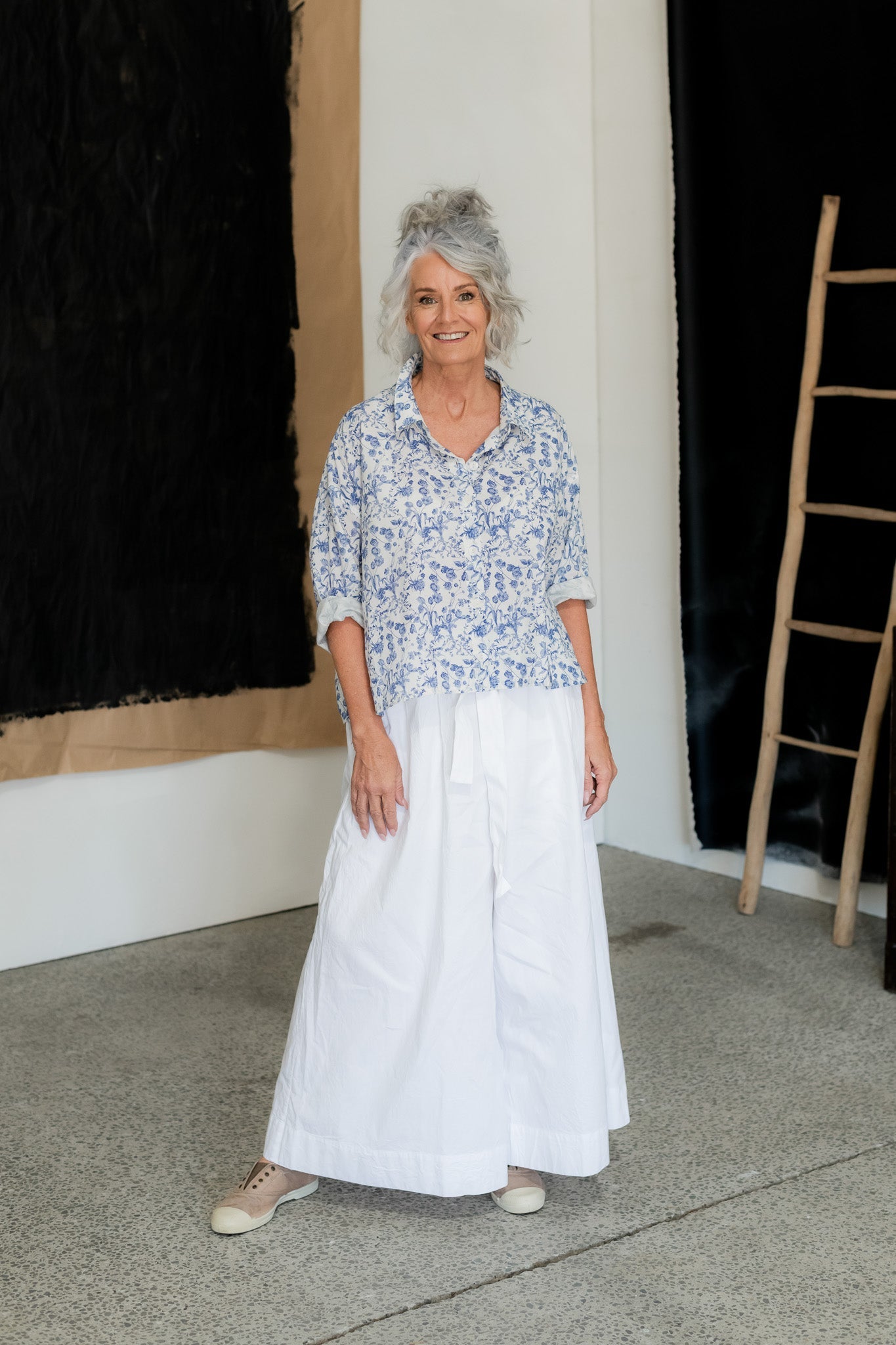 Harriet Trouser - Cotton Poplin - MegbyDesign