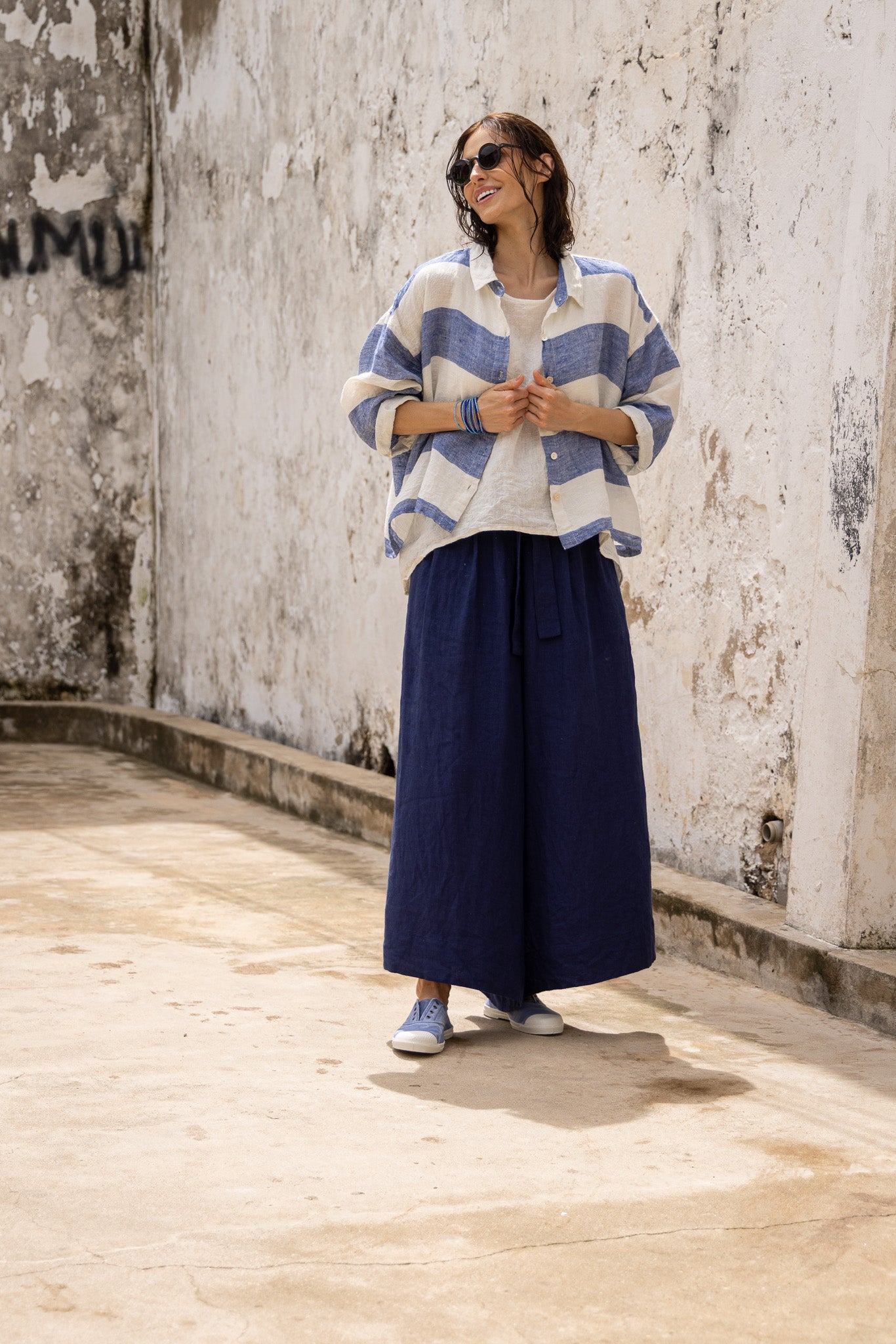 Harriet Trousers - Linen - MegbyDesign