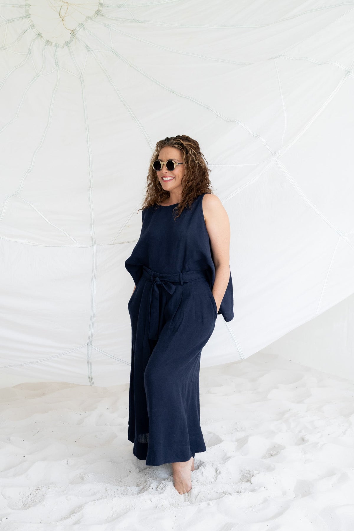 Harriet Trousers - Linen - MegbyDesign