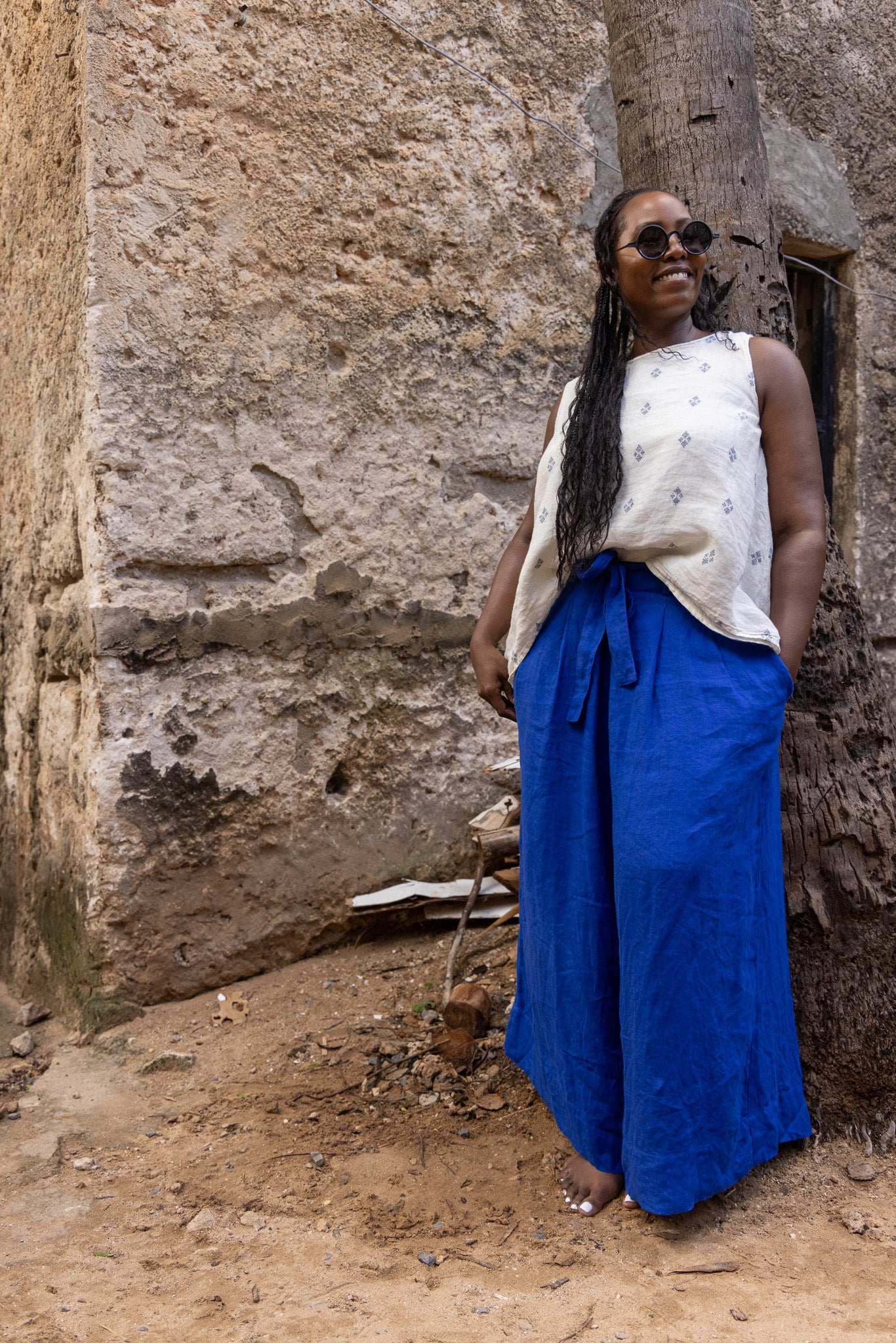 Harriet Trousers - Linen - MegbyDesign