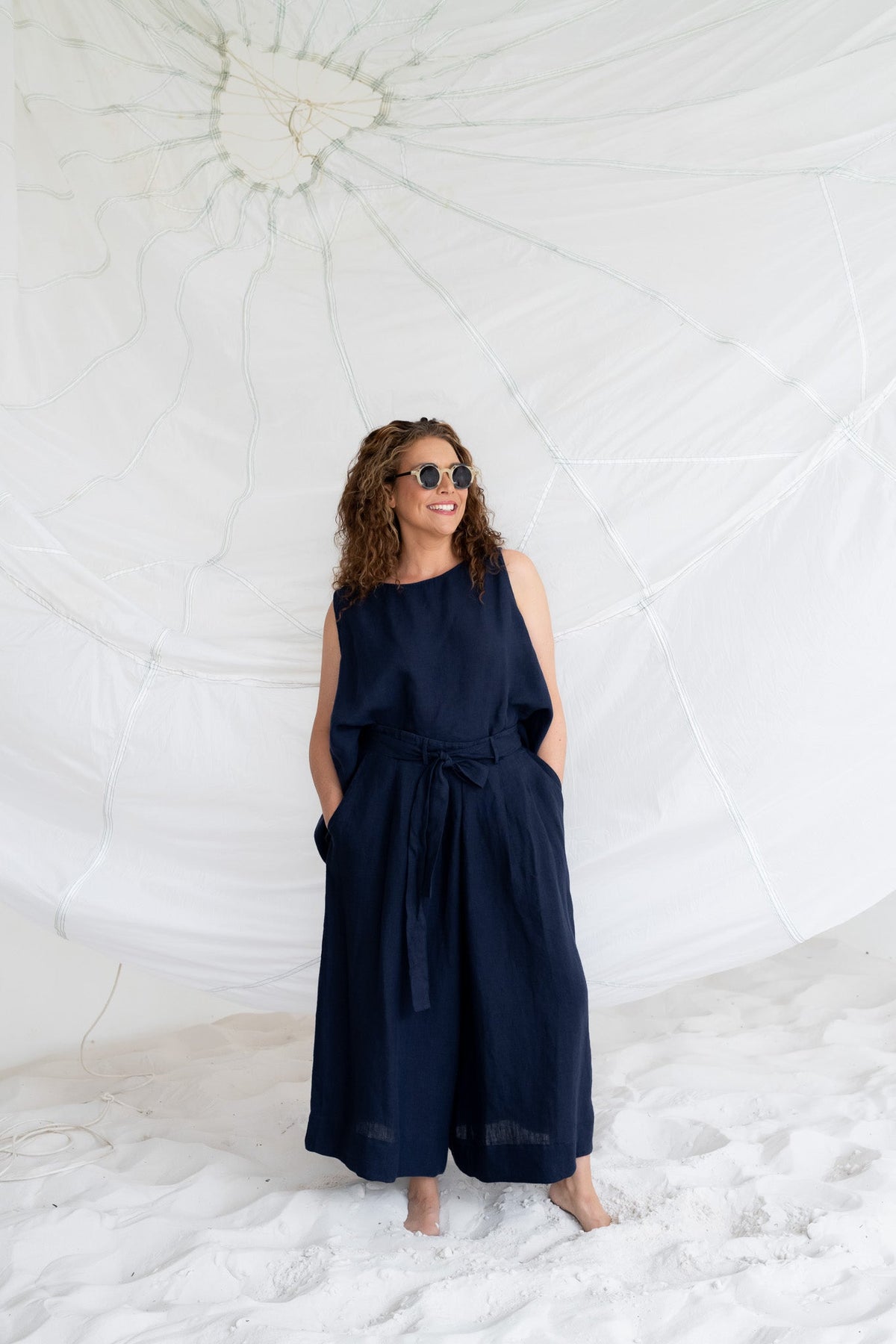 Harriet Trousers - Linen - MegbyDesign