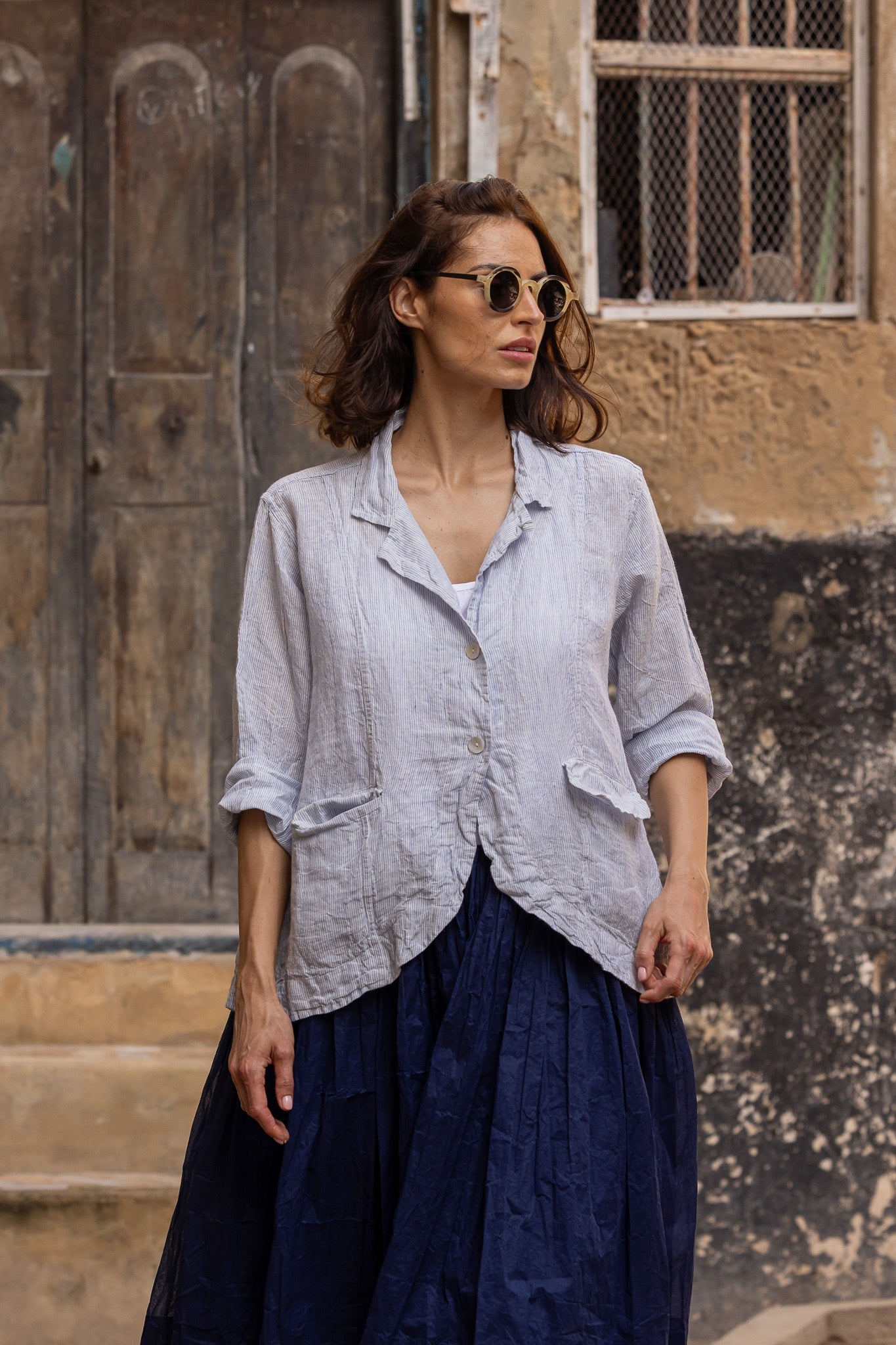 Henri Jacket - Linen - MegbyDesign