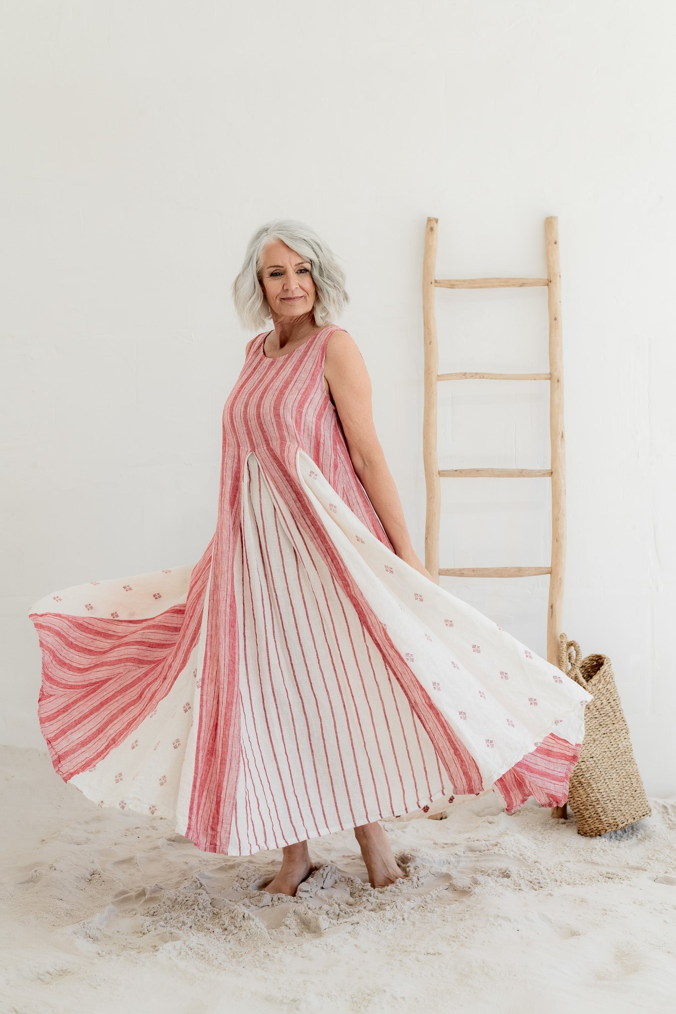Inaya Dress - Linen - MegbyDesign