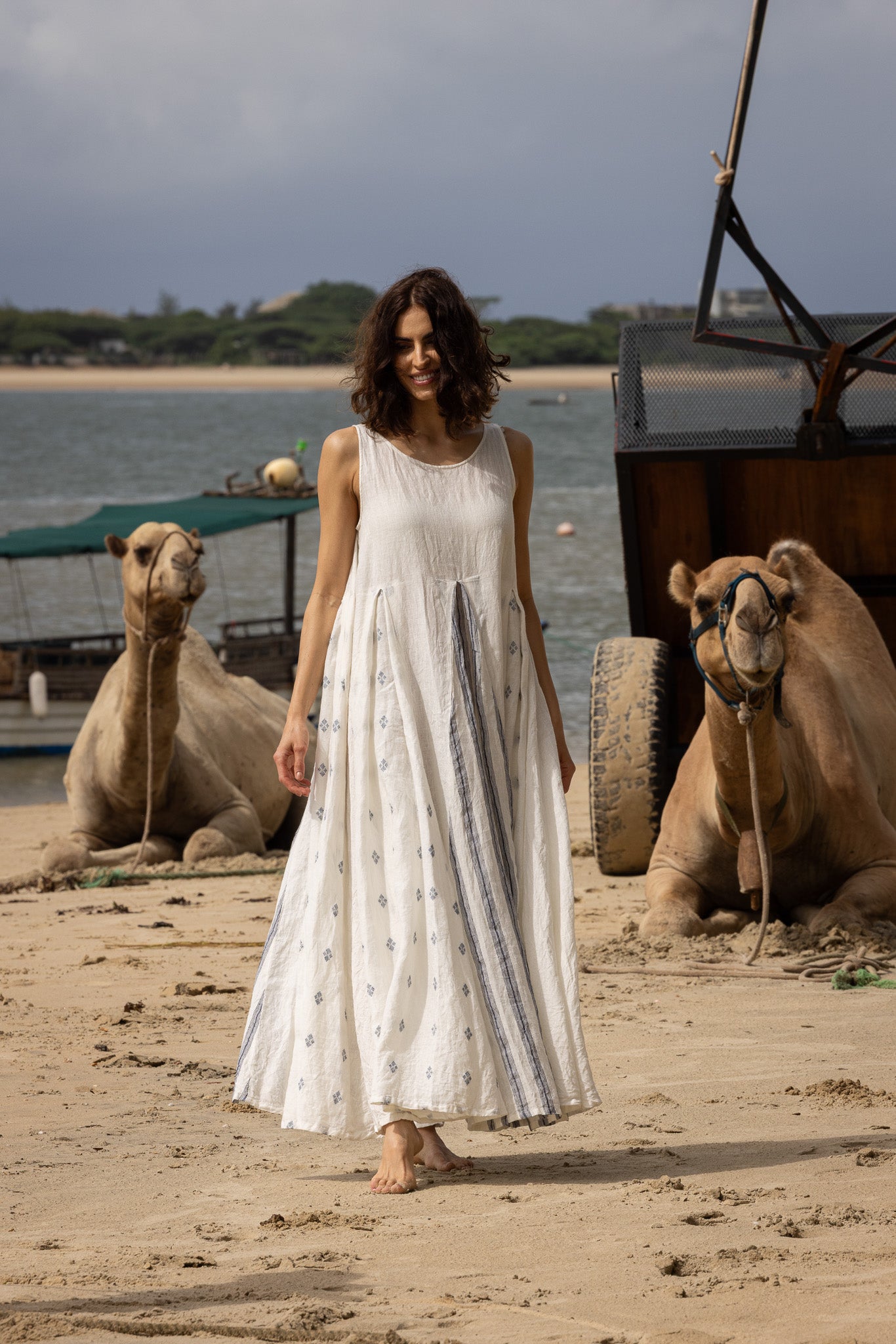 Inaya Dress - Linen - MegbyDesign