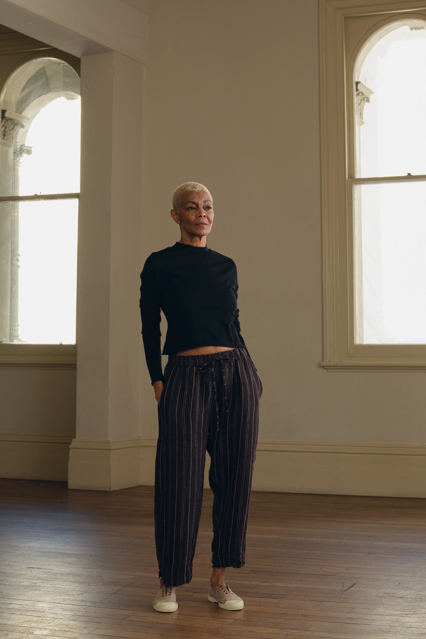 Léon Pant - Linen - MegbyDesign