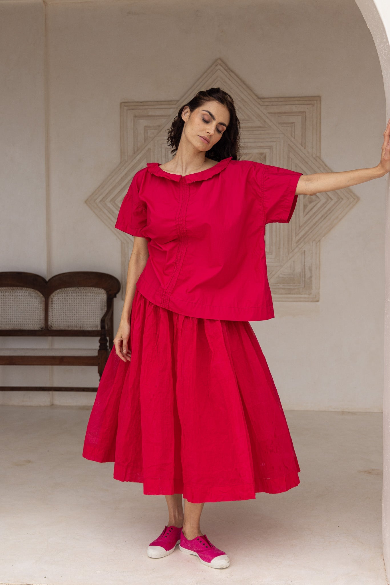Mia Top - Cotton Poplin - MegbyDesign
