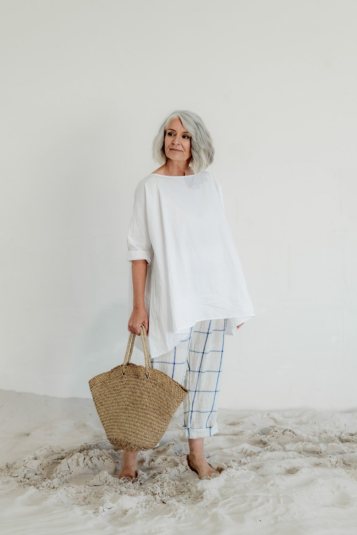 Morton Pant - Linen - MegbyDesign