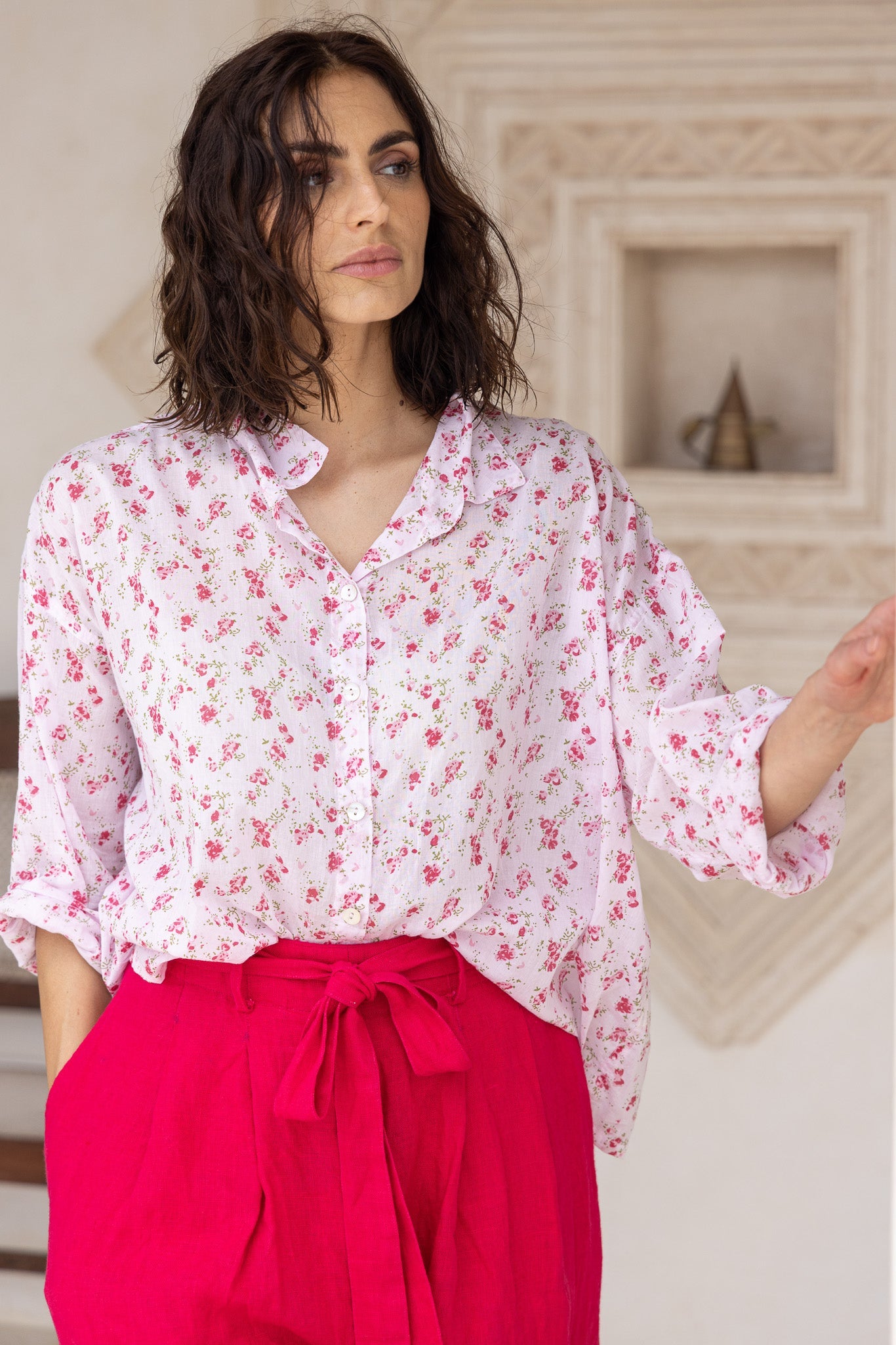 Moyo Shirt - Cotton Voile - MegbyDesign