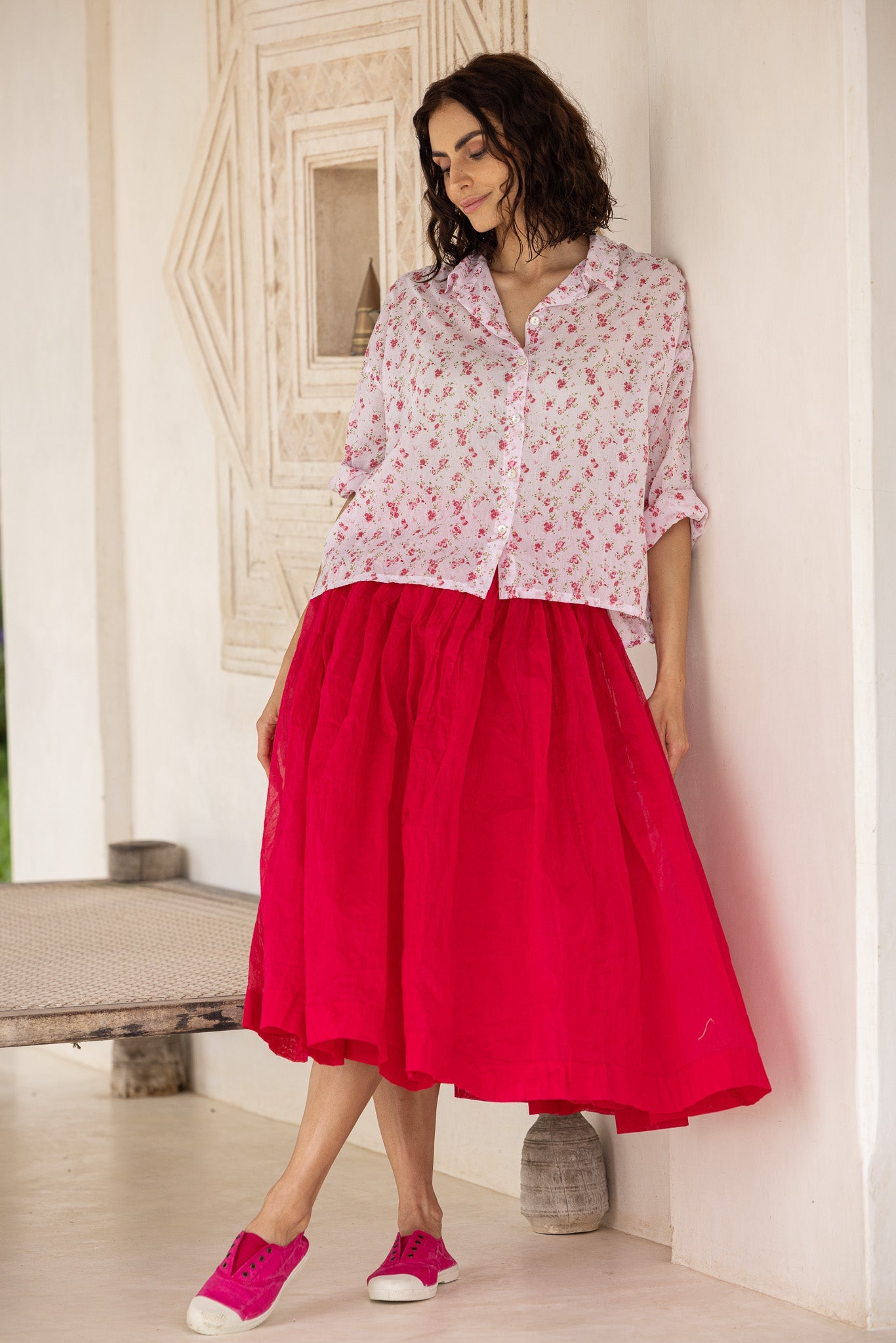 Moyo Shirt - Cotton Voile - MegbyDesign