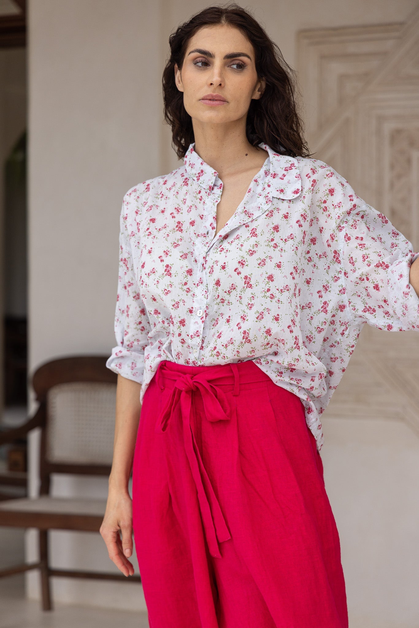 Moyo Shirt - Cotton Voile - MegbyDesign