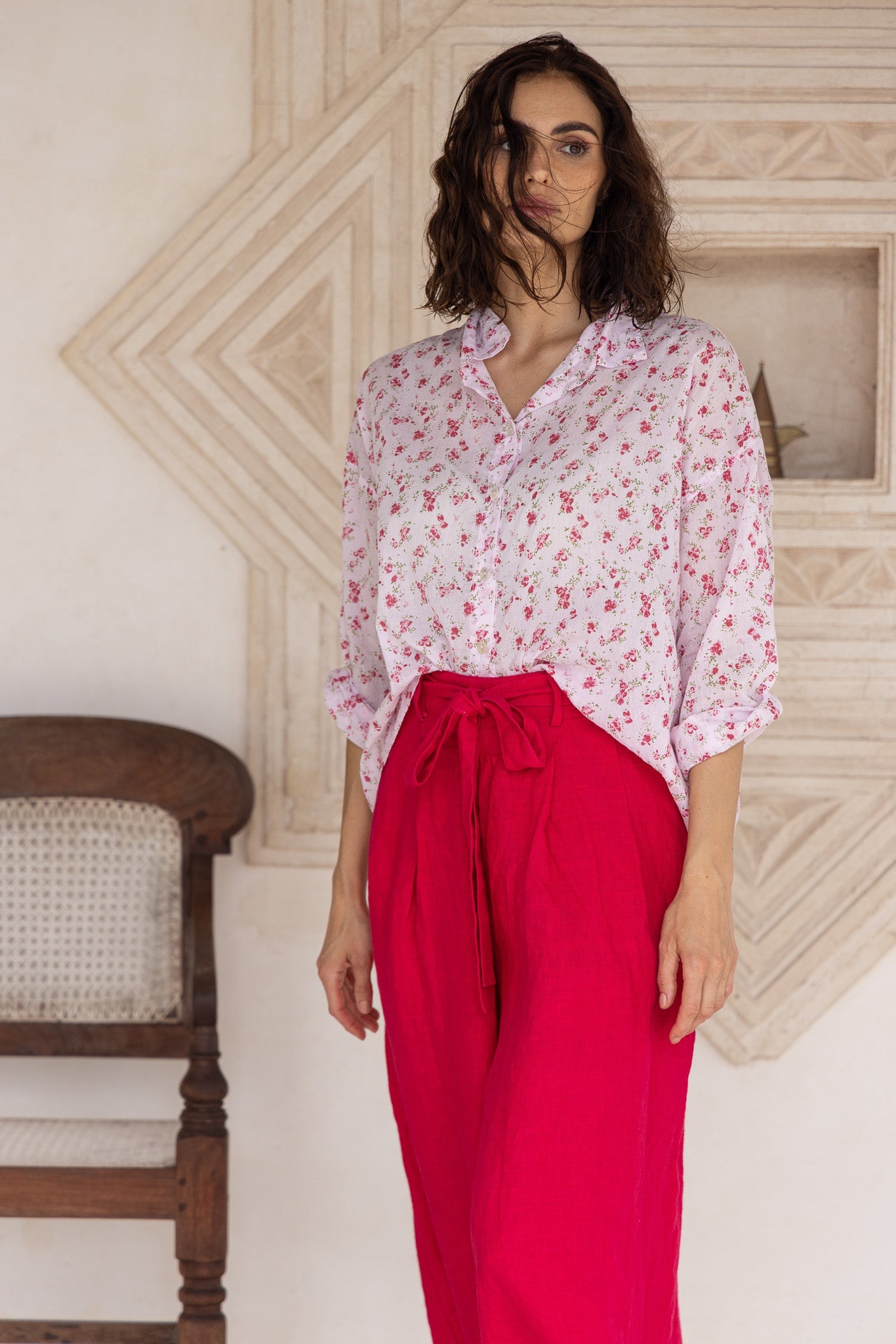 Moyo Shirt - Cotton Voile - MegbyDesign