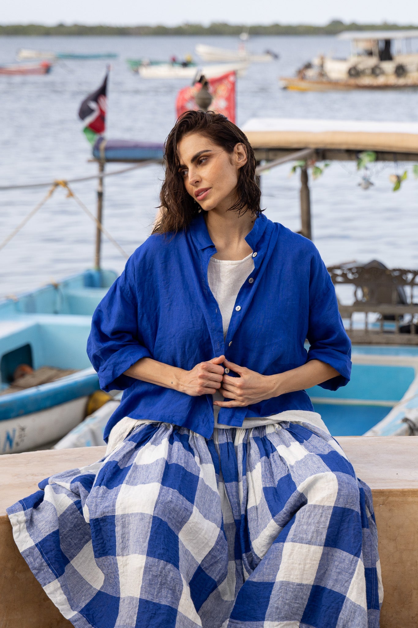 Moyo Shirt - Linen - MegbyDesign