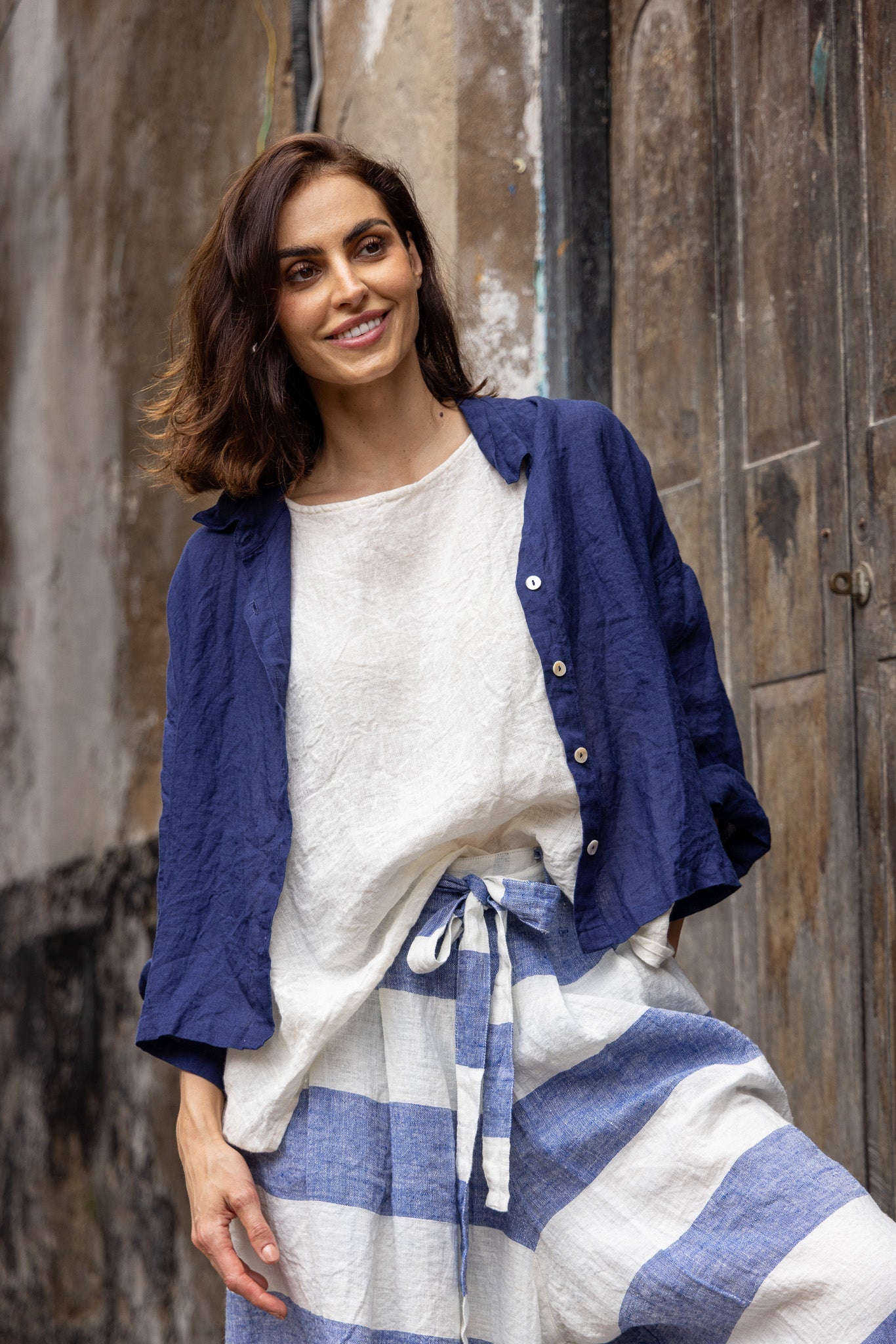 Moyo Shirt - Linen - MegbyDesign