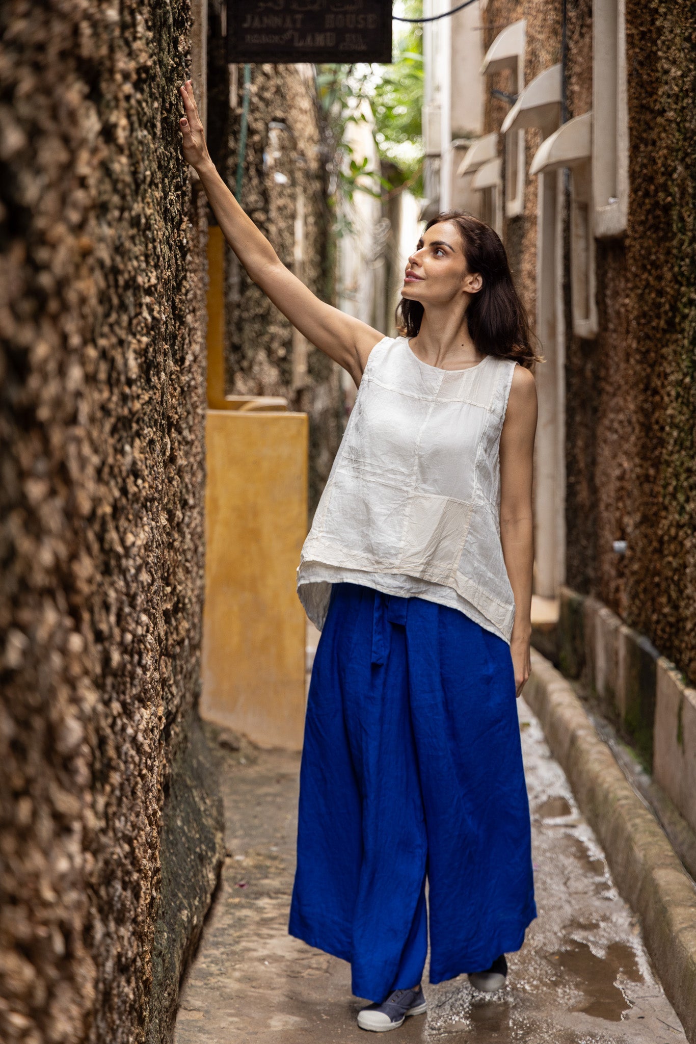 Muskan Camisole - Cotton & Linen - MegbyDesign