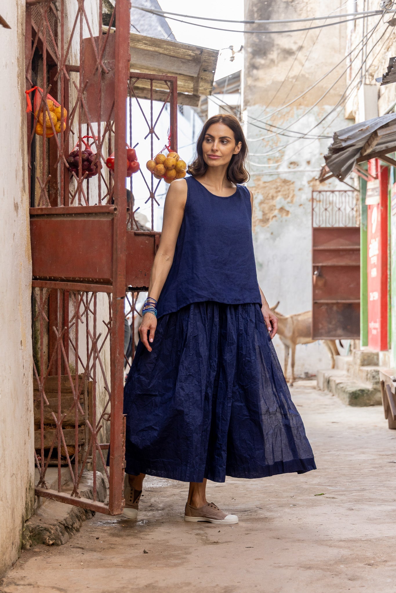 Nyx Tutu Skirt Long - Cotton Organdy - MegbyDesign