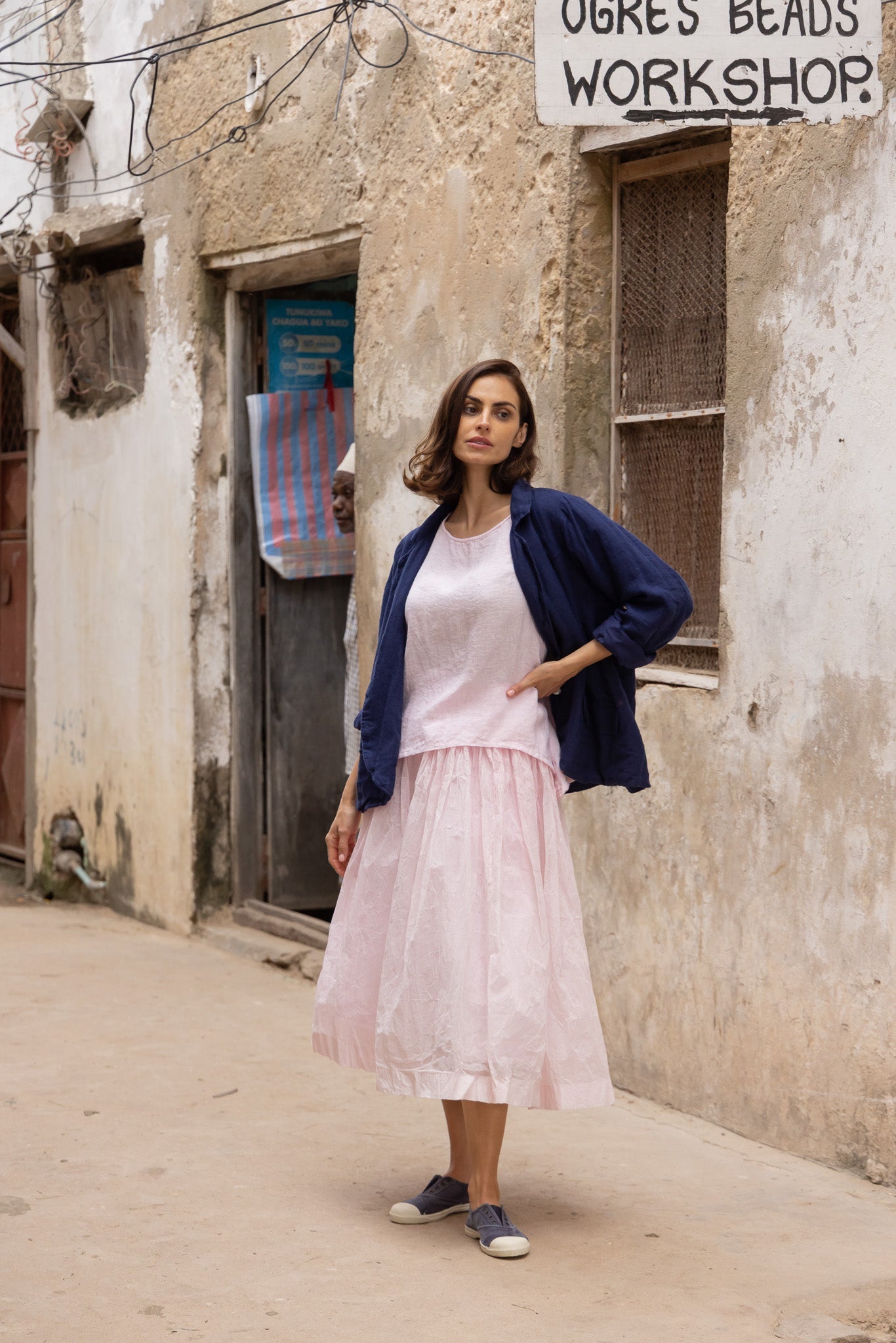 Nyx Tutu Skirt Long - Cotton Organdy - MegbyDesign