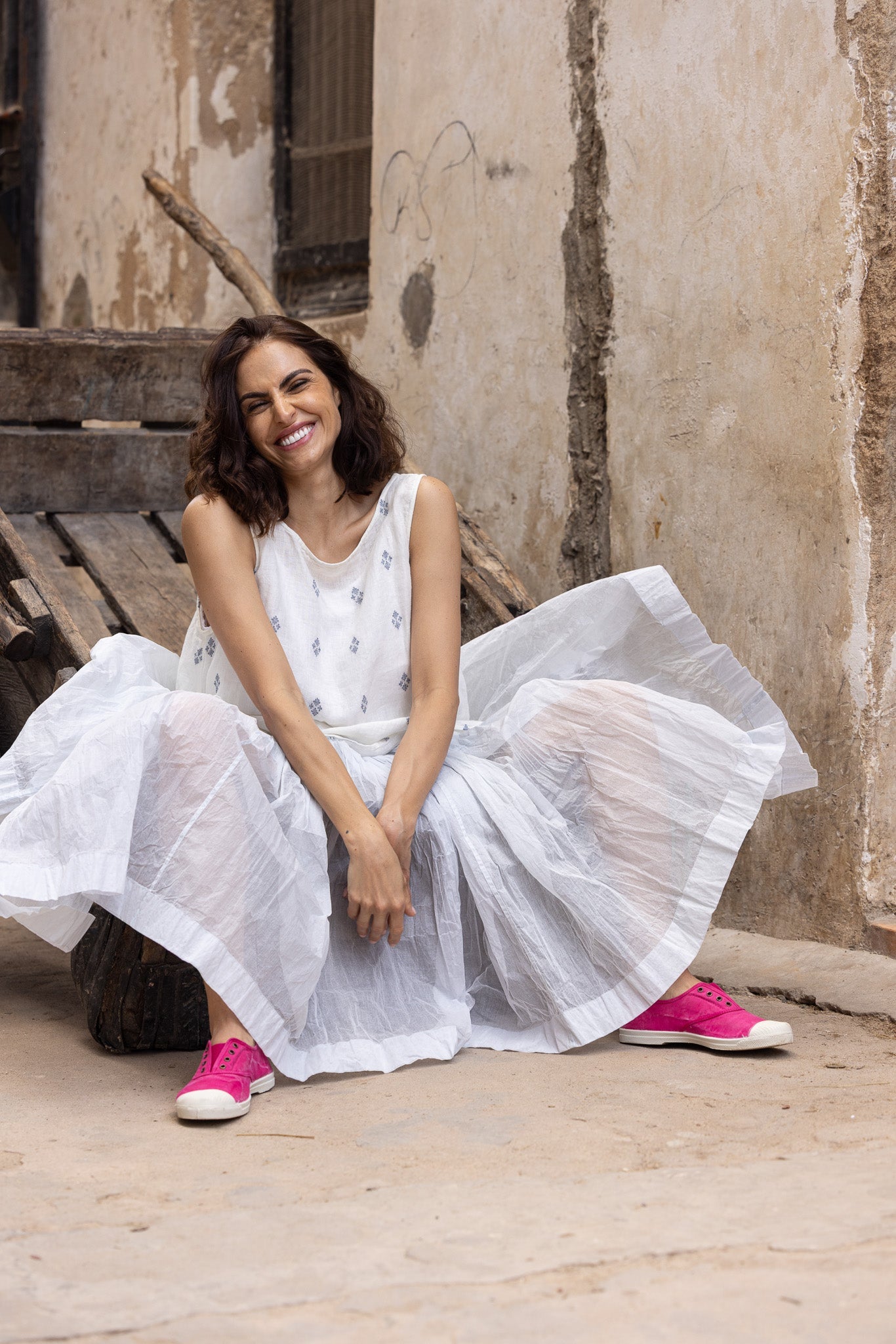 Nyx Tutu Skirt Long - Cotton Organdy - MegbyDesign