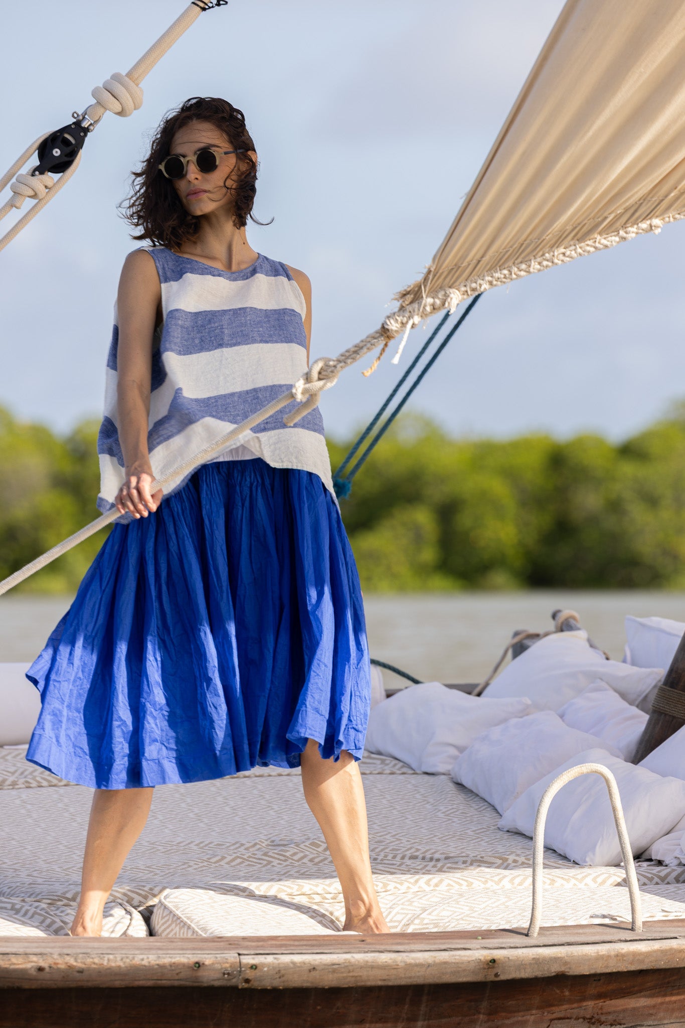 Nyx Tutu Skirt Short - Cotton Organdy - MegbyDesign