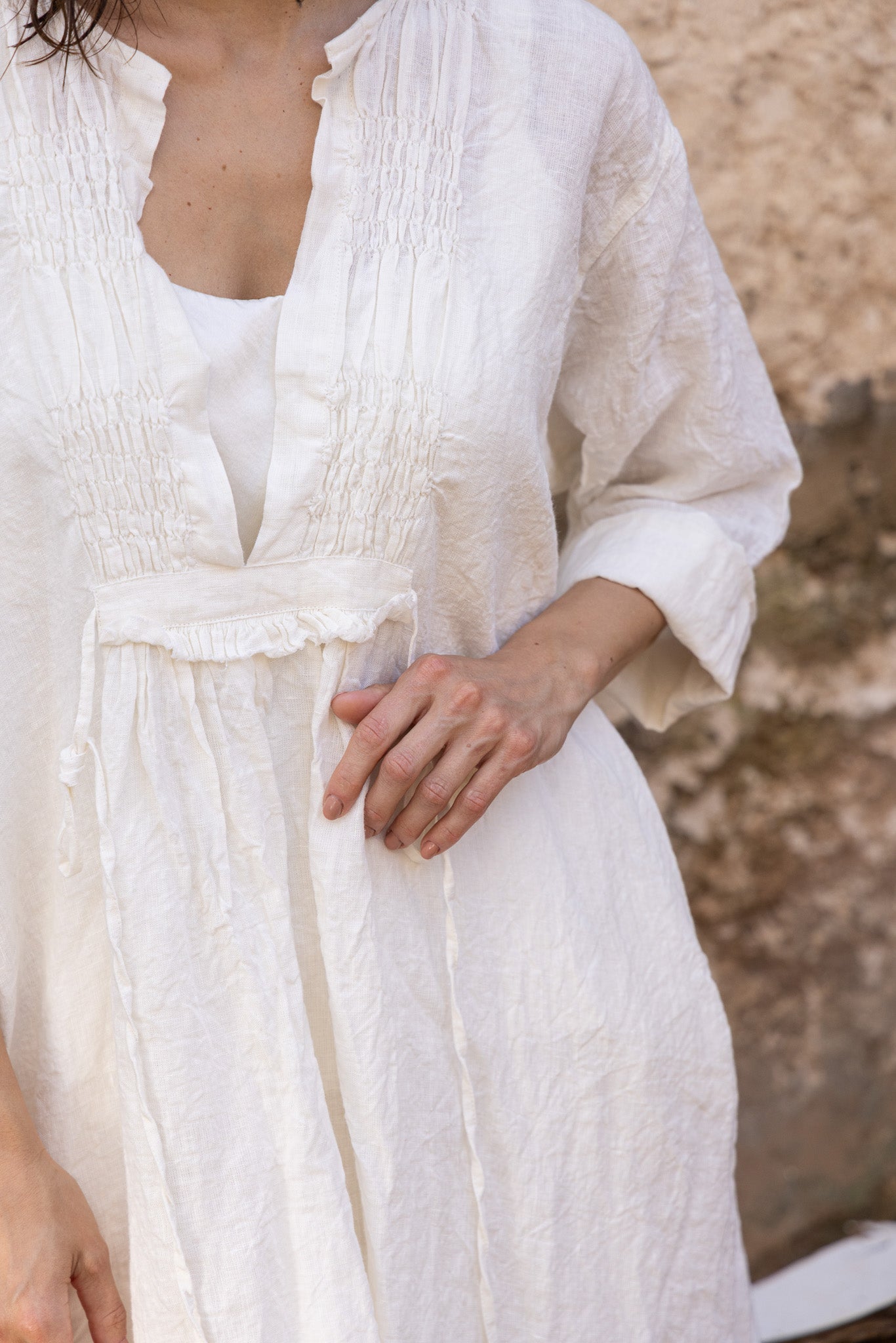 Nzuri Tunic - Linen - MegbyDesign