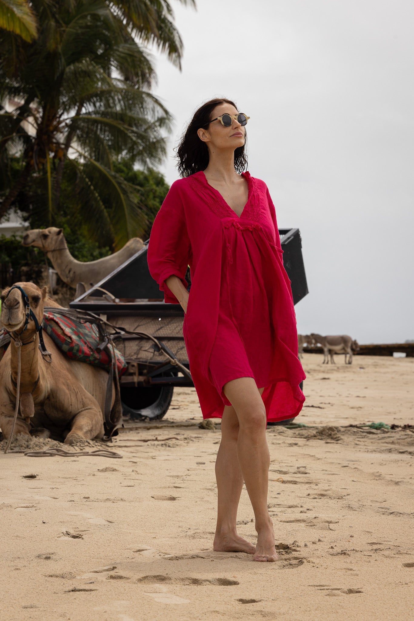 Nzuri Tunic - Linen - MegbyDesign
