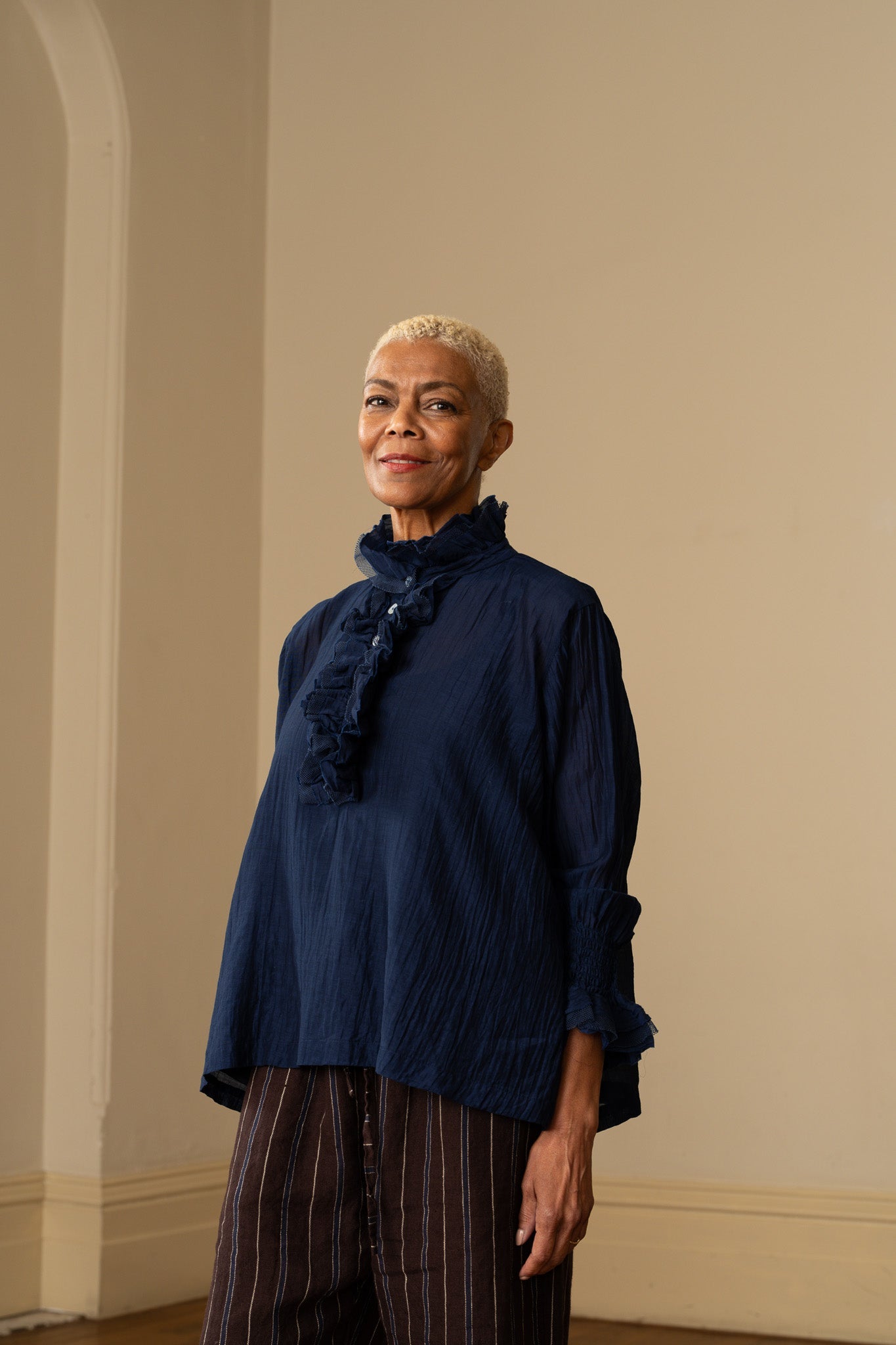 Odile Blouse - Silk Cotton - MegbyDesign