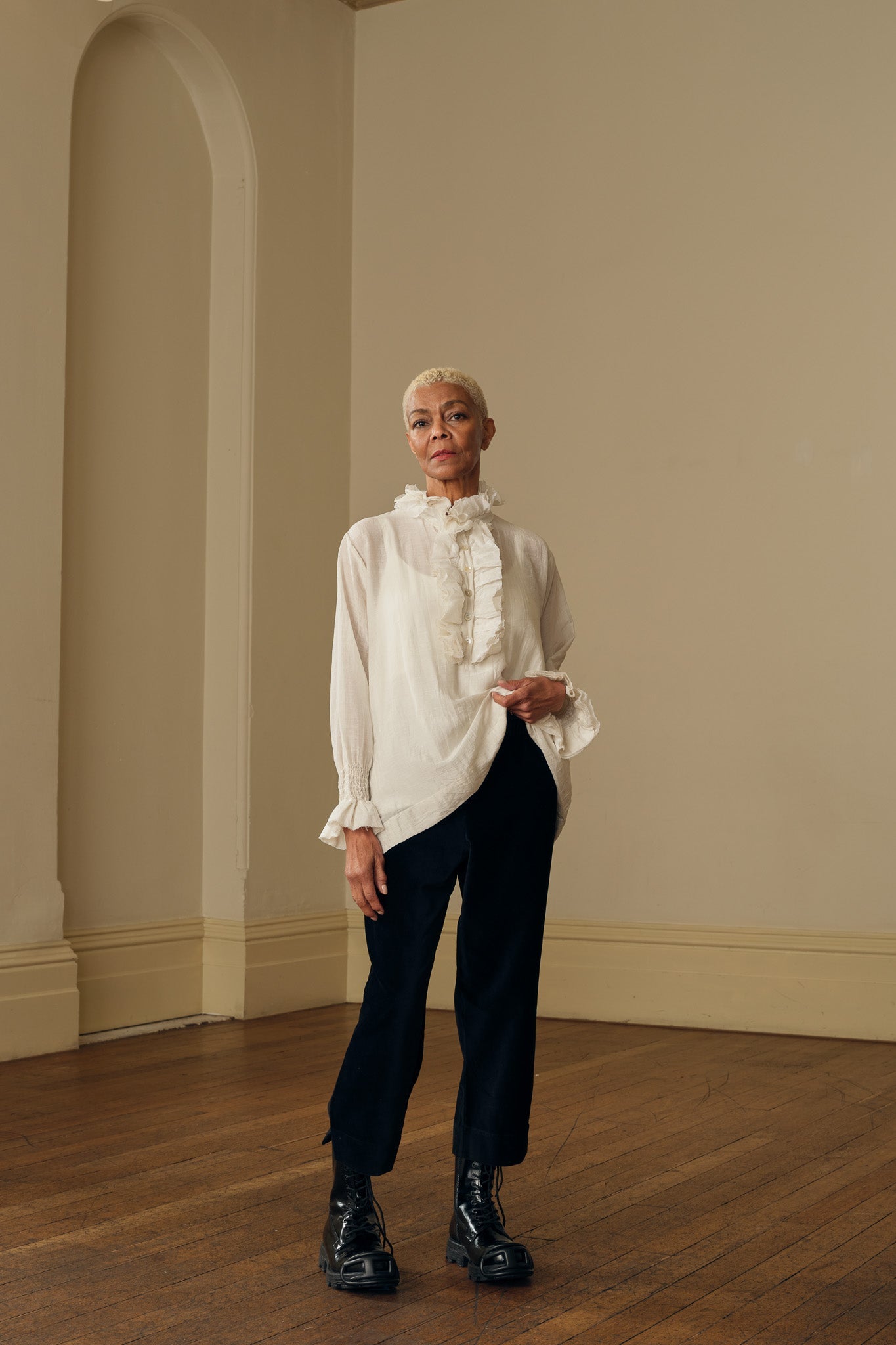 Odile Blouse - Silk Cotton - MegbyDesign