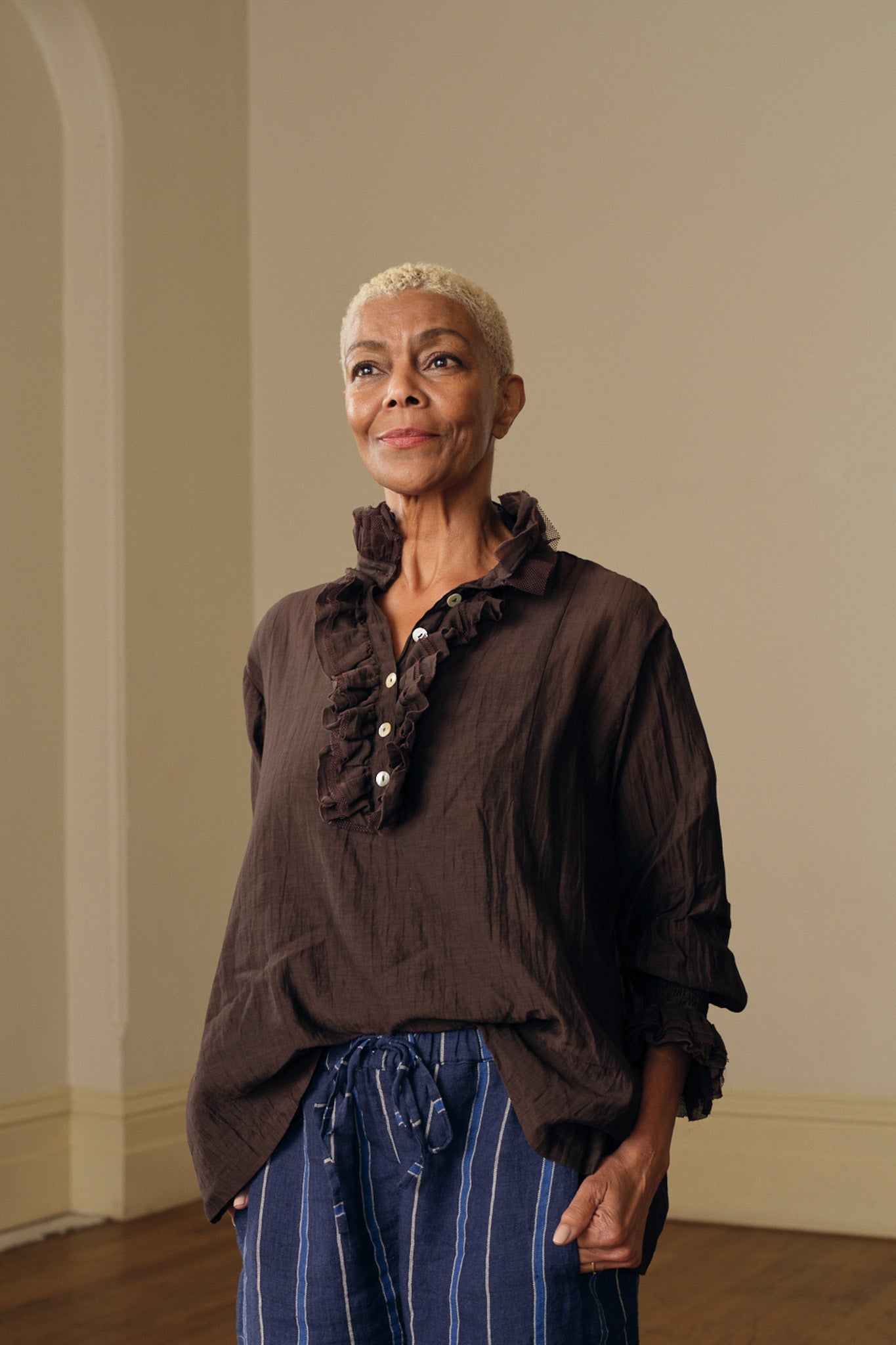 Odile Blouse - Silk Cotton - MegbyDesign