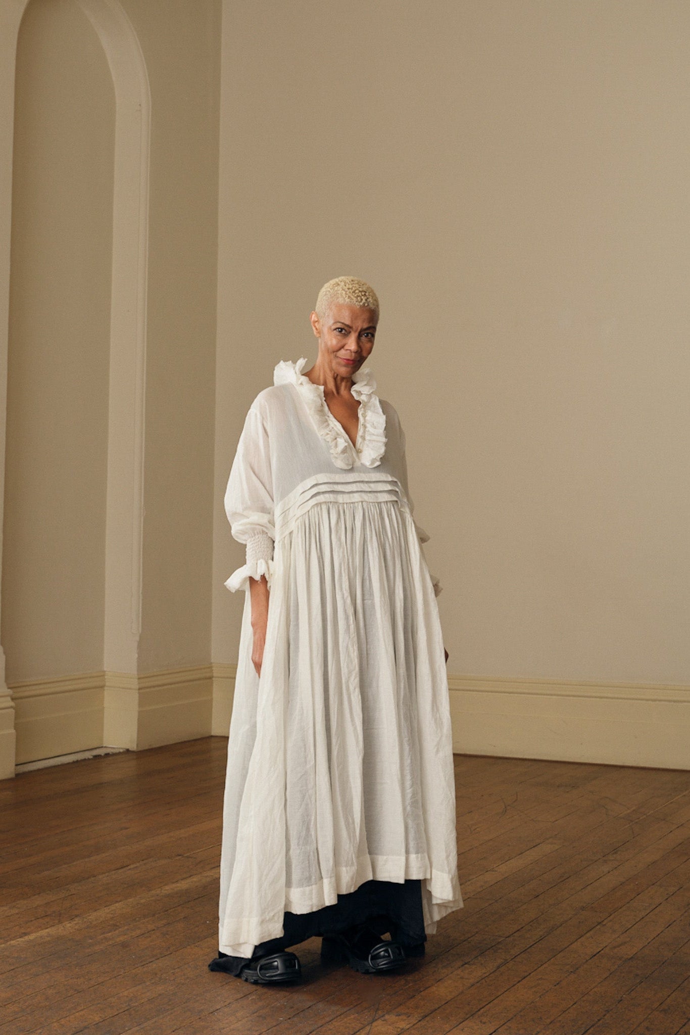 Odile Dress - Silk Cotton - MegbyDesign