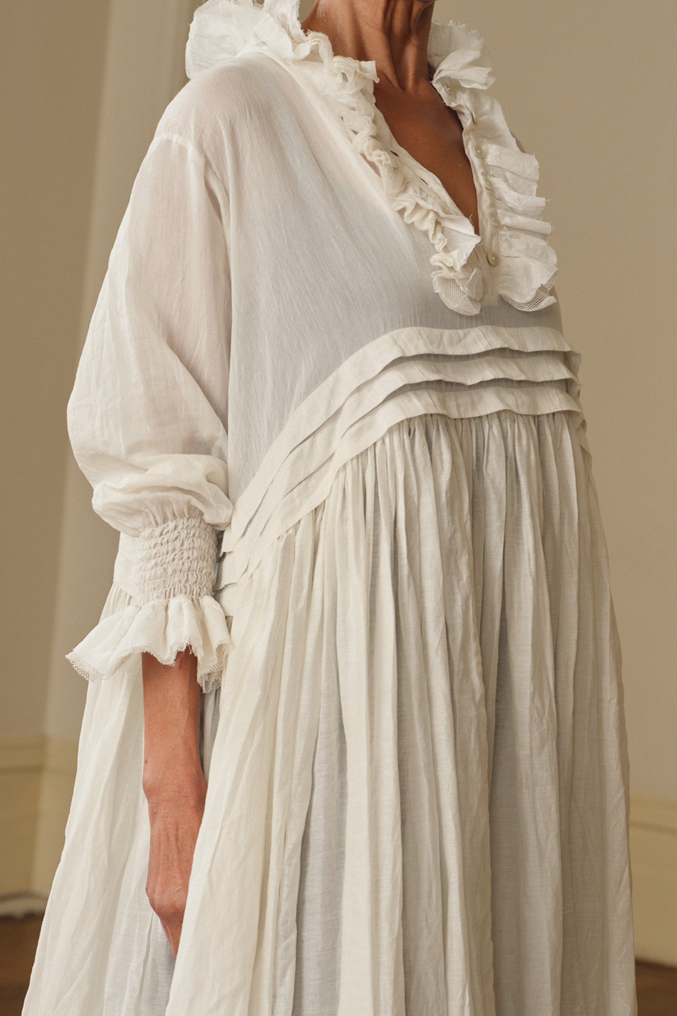 Odile Dress - Silk Cotton - MegbyDesign