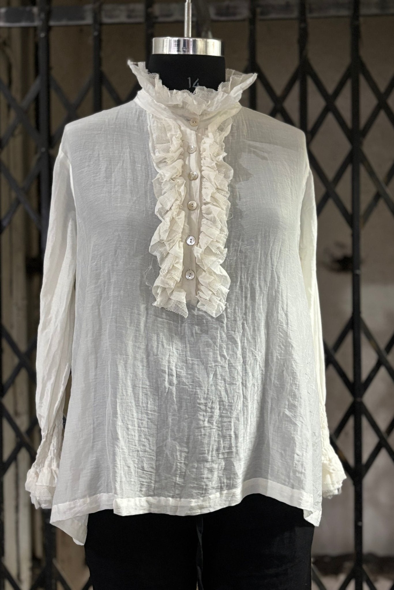 Odile Shirt - Silk Cotton - MegbyDesign